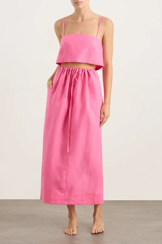 Delphi Cocoon Skirt - Rose sold by Bondi Born