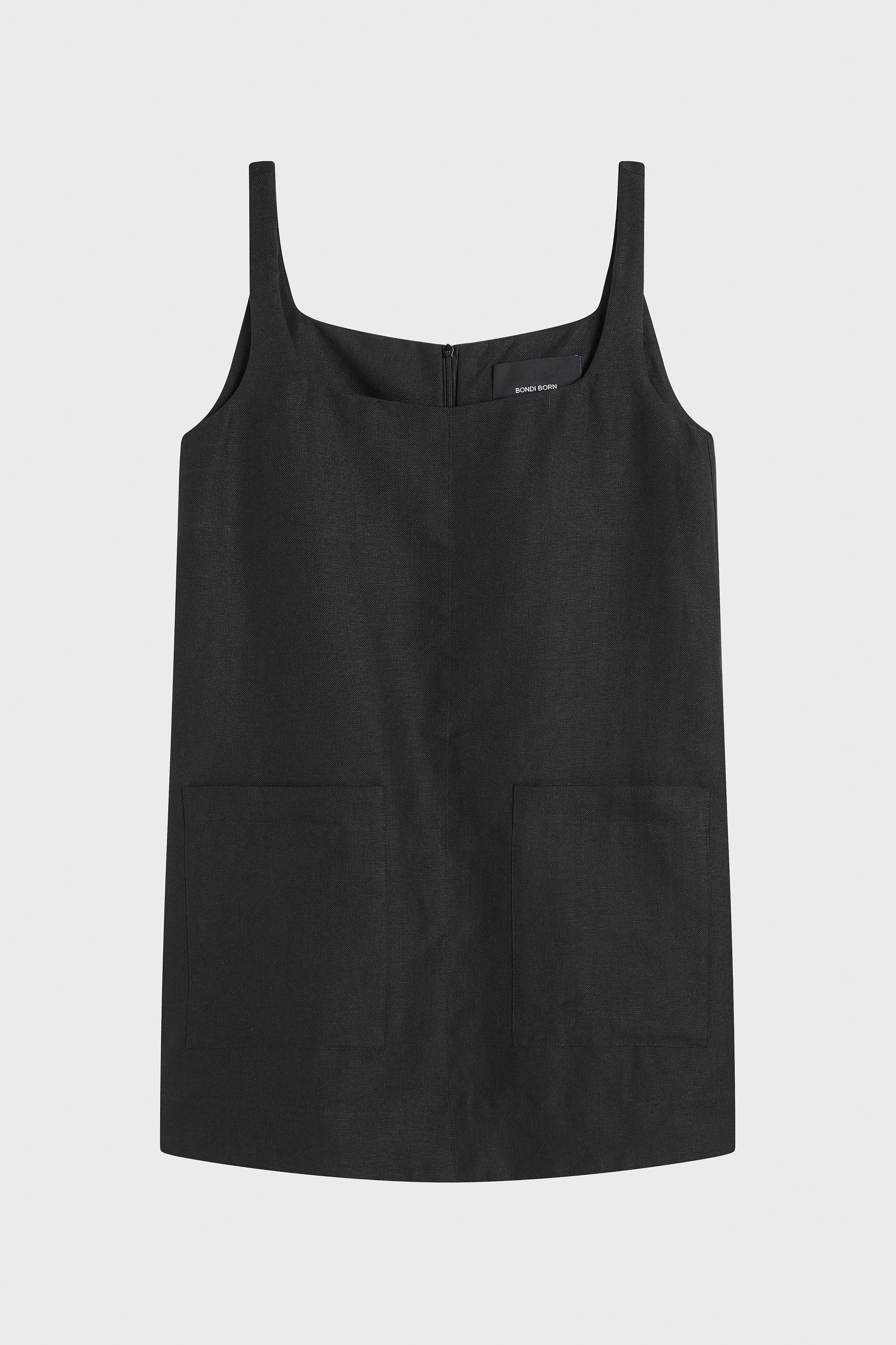 Delphi A-line Mini Dress - Black sold by Bondi Born product image thumbnail 4