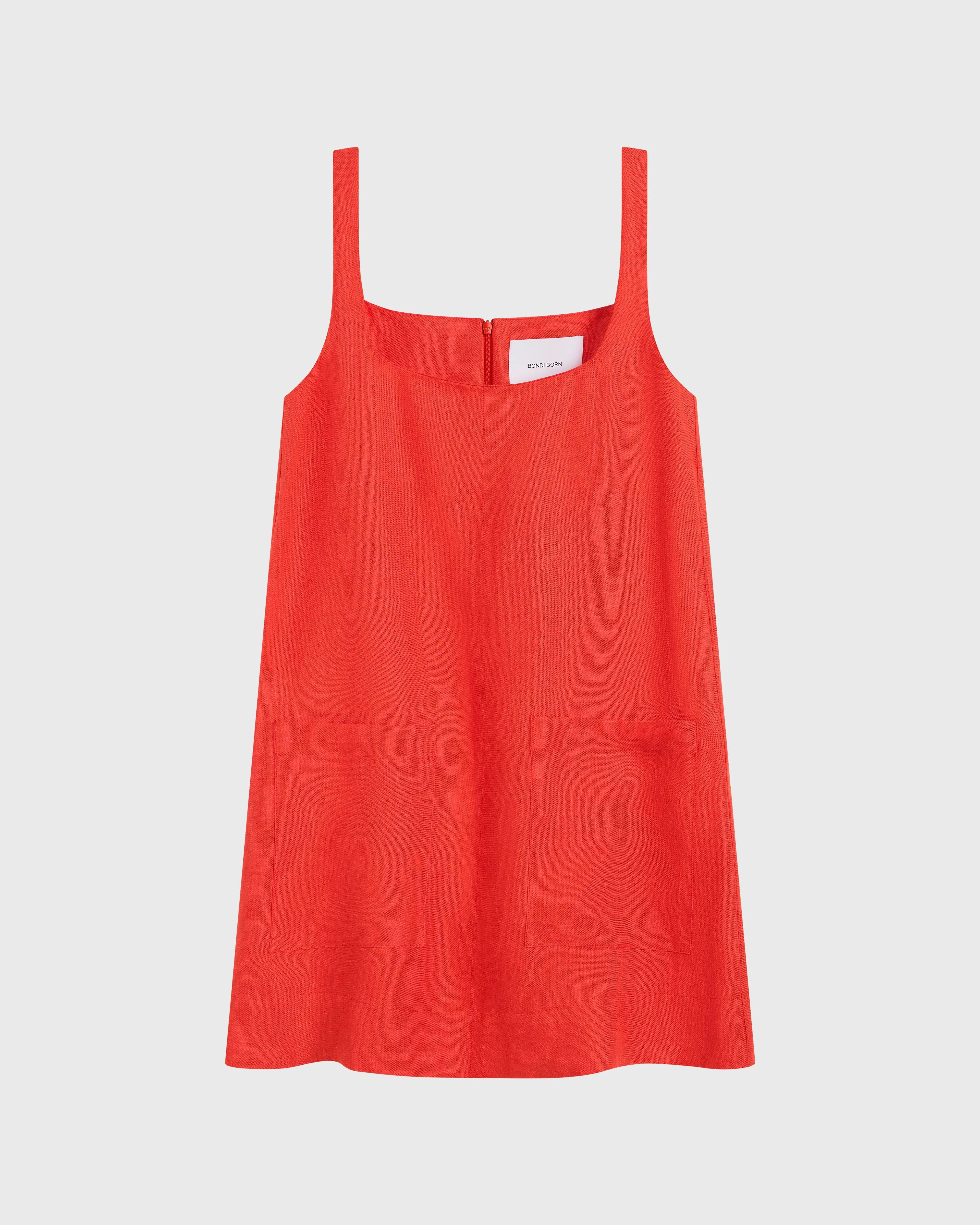 Delphi A-line Mini Dress - Scarlet sold by Bondi Born product image thumbnail 3