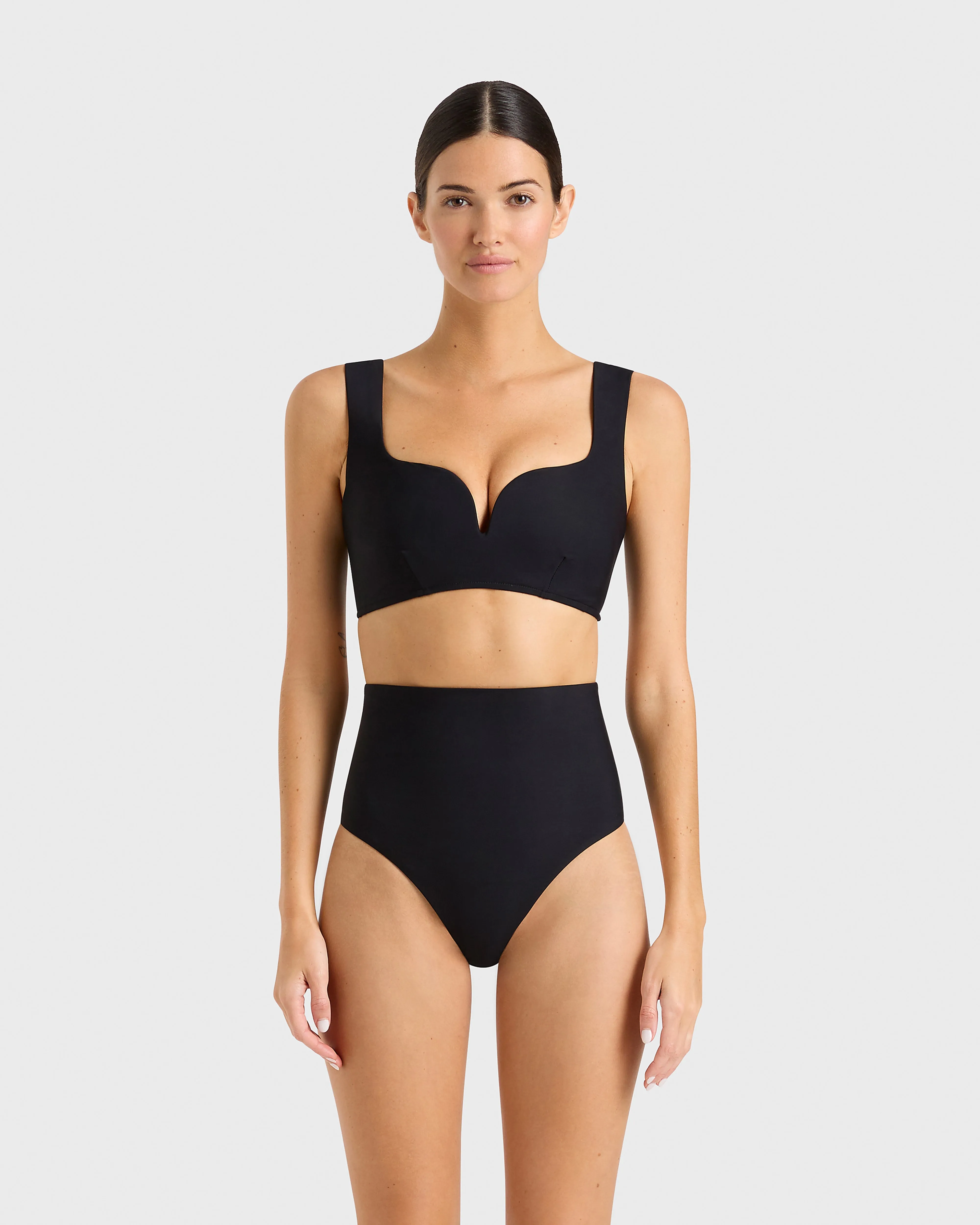 Ellie Bikini Top - Black (Sculpteur®) sold by Bondi Born