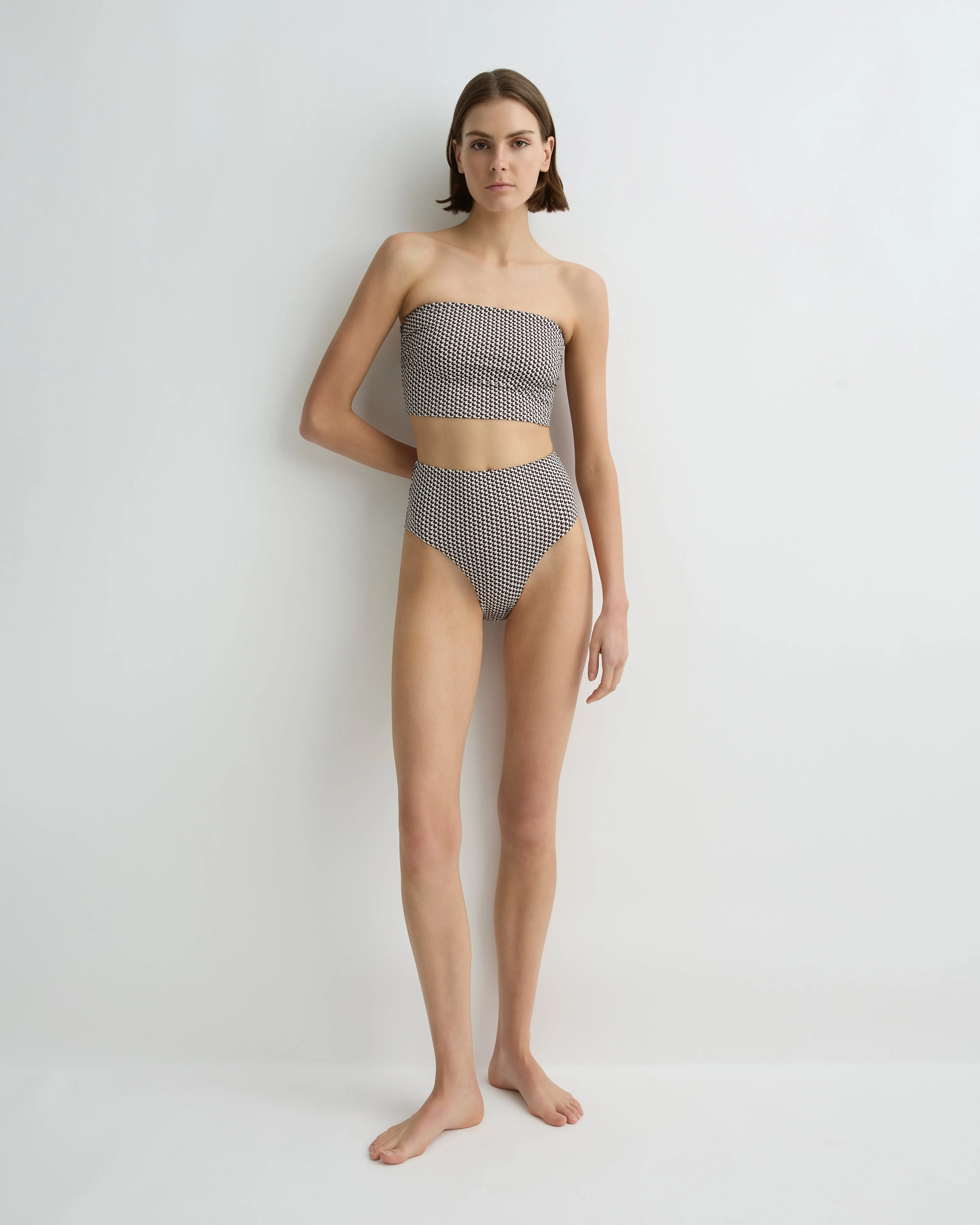 Stella Bikini Top - Mocha Dot (Embodee™) sold by Bondi Born