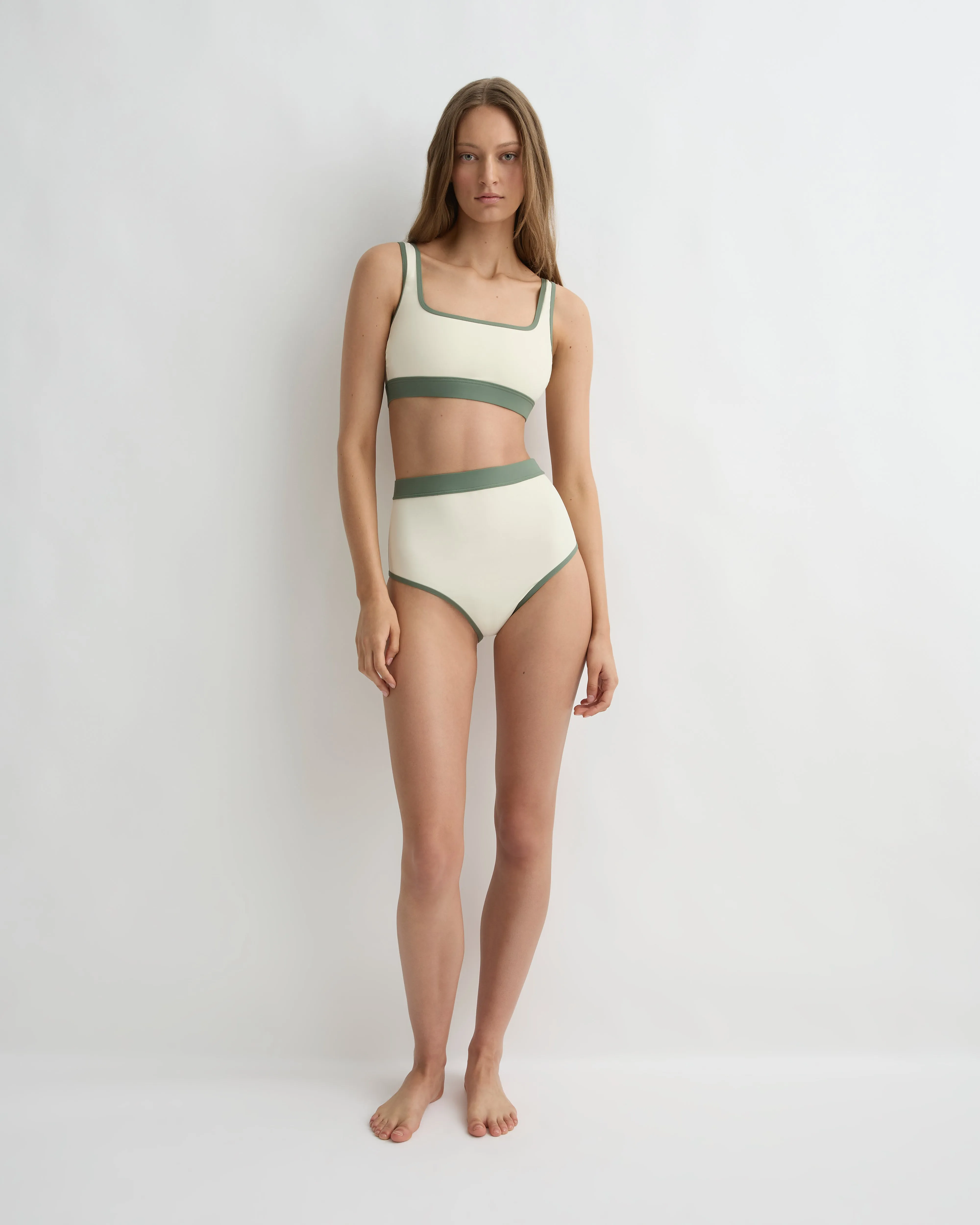 Jayde Bikini Bottom - Sage (Sculpteur®) sold by Bondi Born