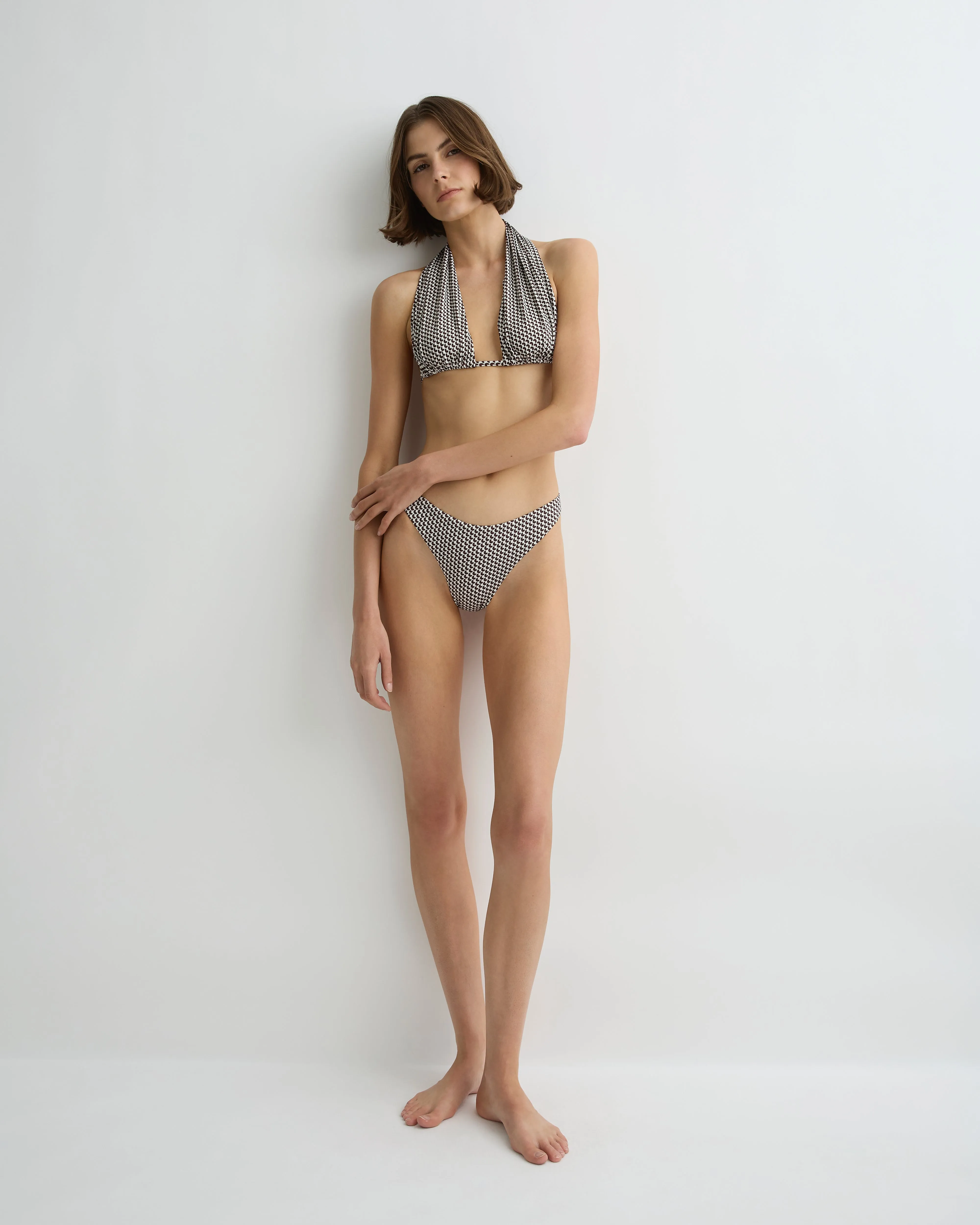 Isabella Bikini Top - Mocha Dot (Embodee™) sold by Bondi Born