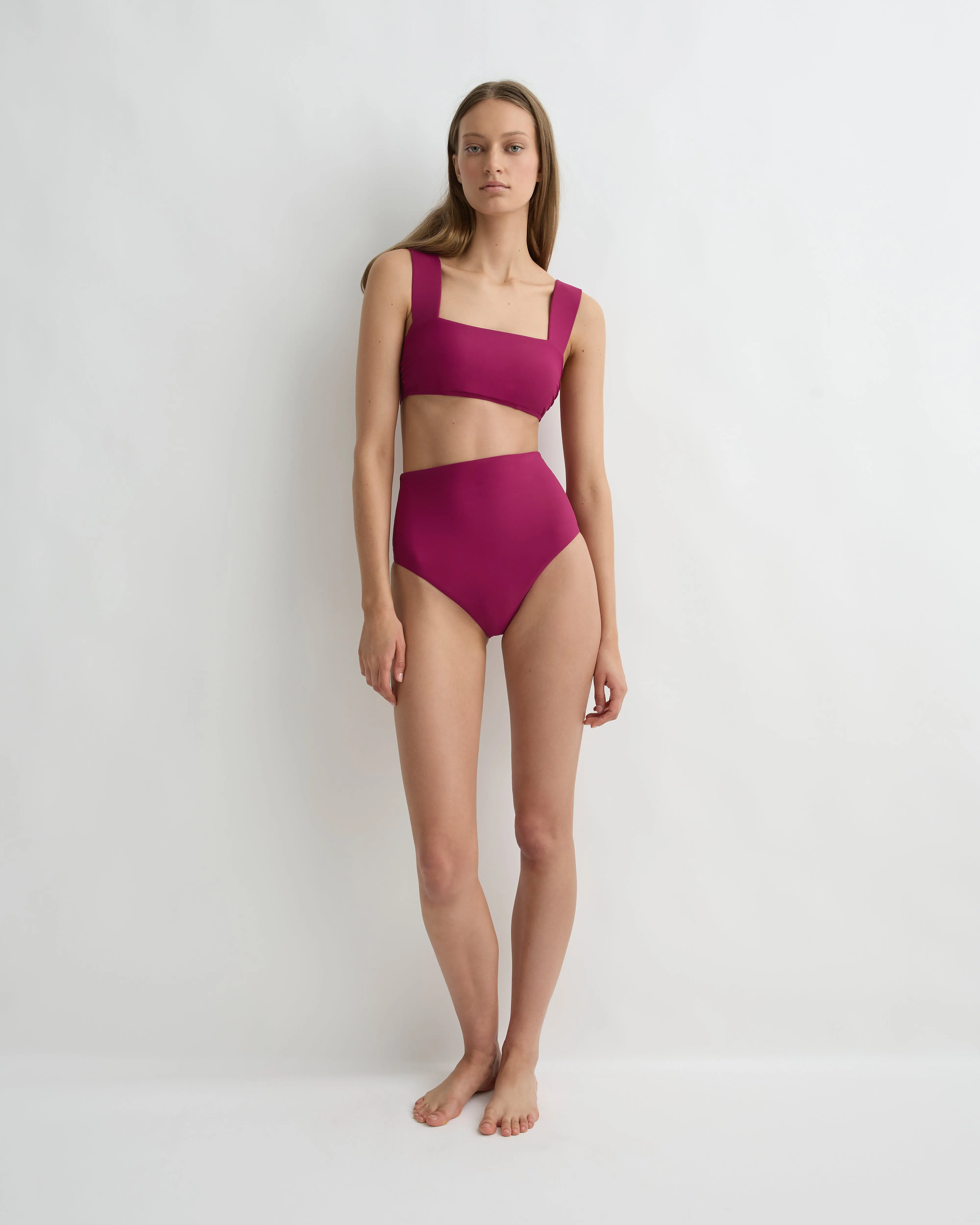 Faith Bikini Bottom - Mulberry (Sculpteur®) sold by Bondi Born