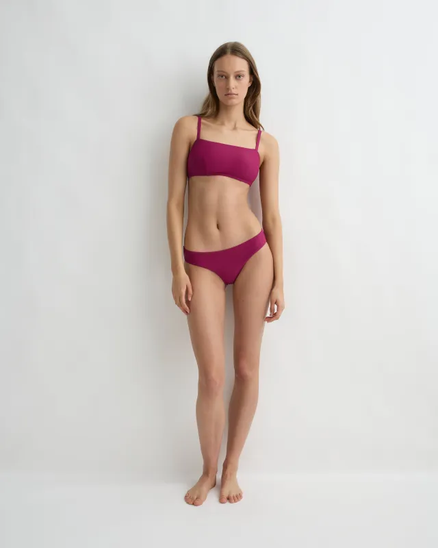 Anja Bikini Top - Mulberry (Sculpteur®) made by Bondi Born