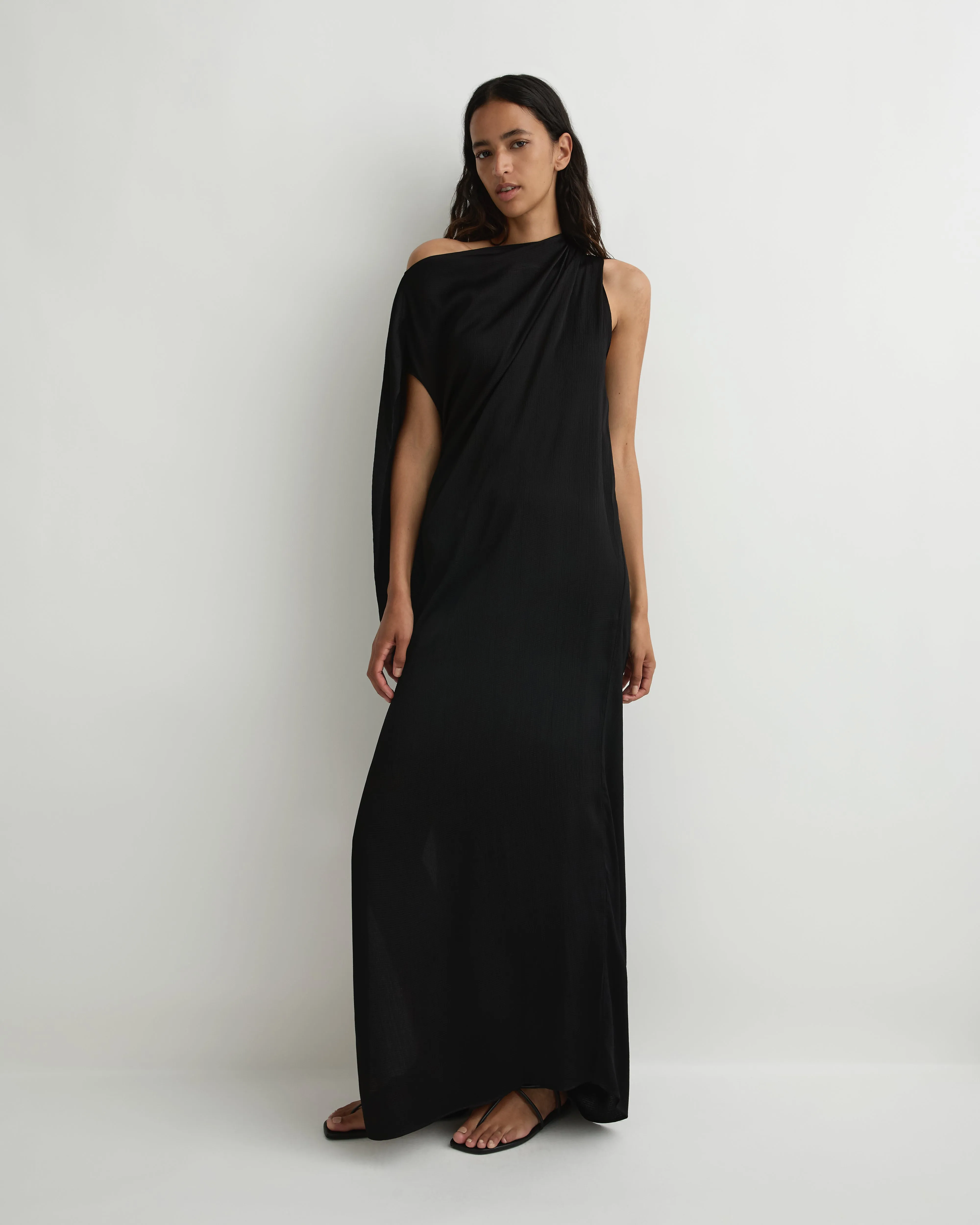 Ardea Asymmetric Maxi Dress - Black sold by Bondi Born product image thumbnail 2