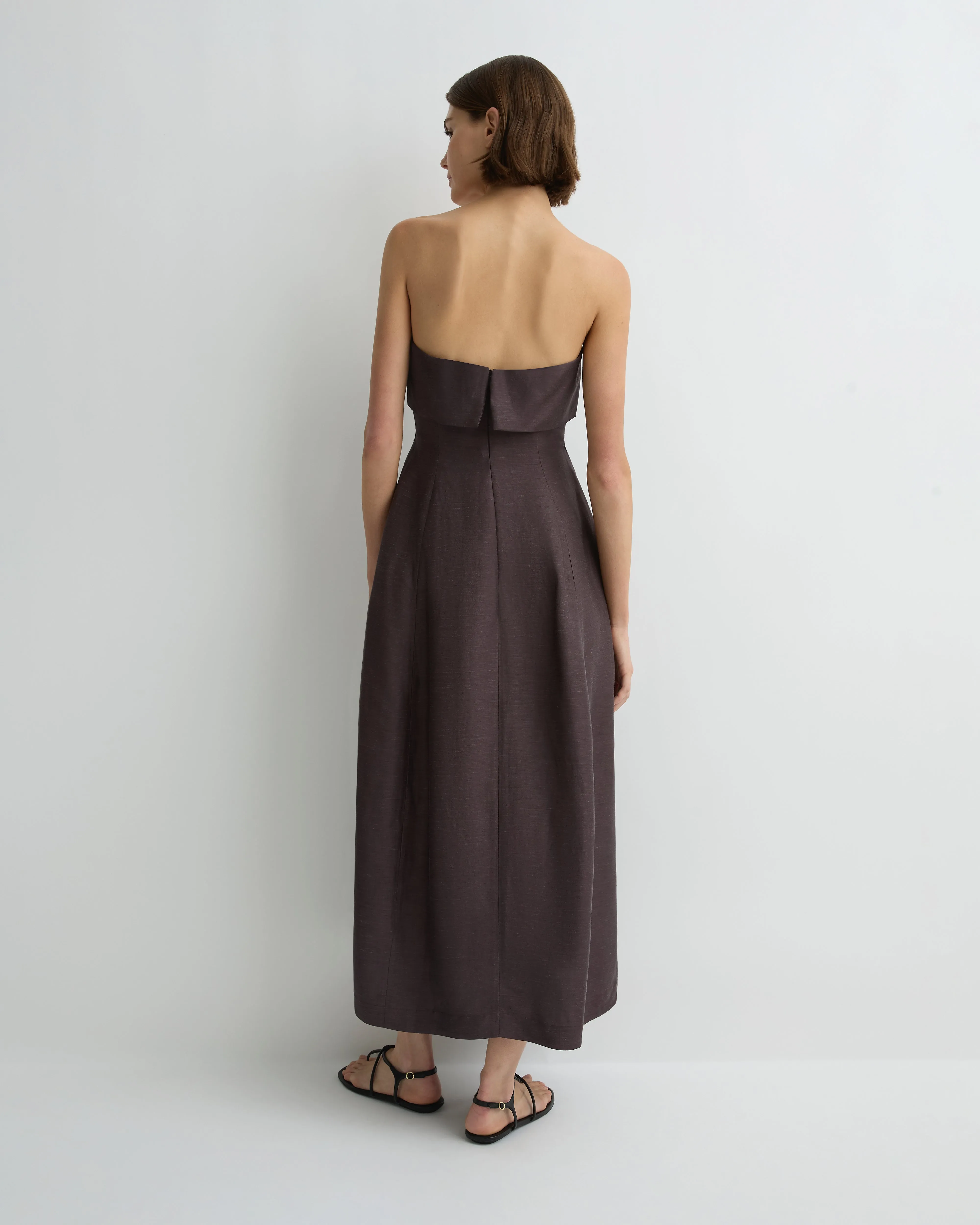 Bormio Bandeau Maxi Dress - Mocha sold by Bondi Born product image thumbnail 2