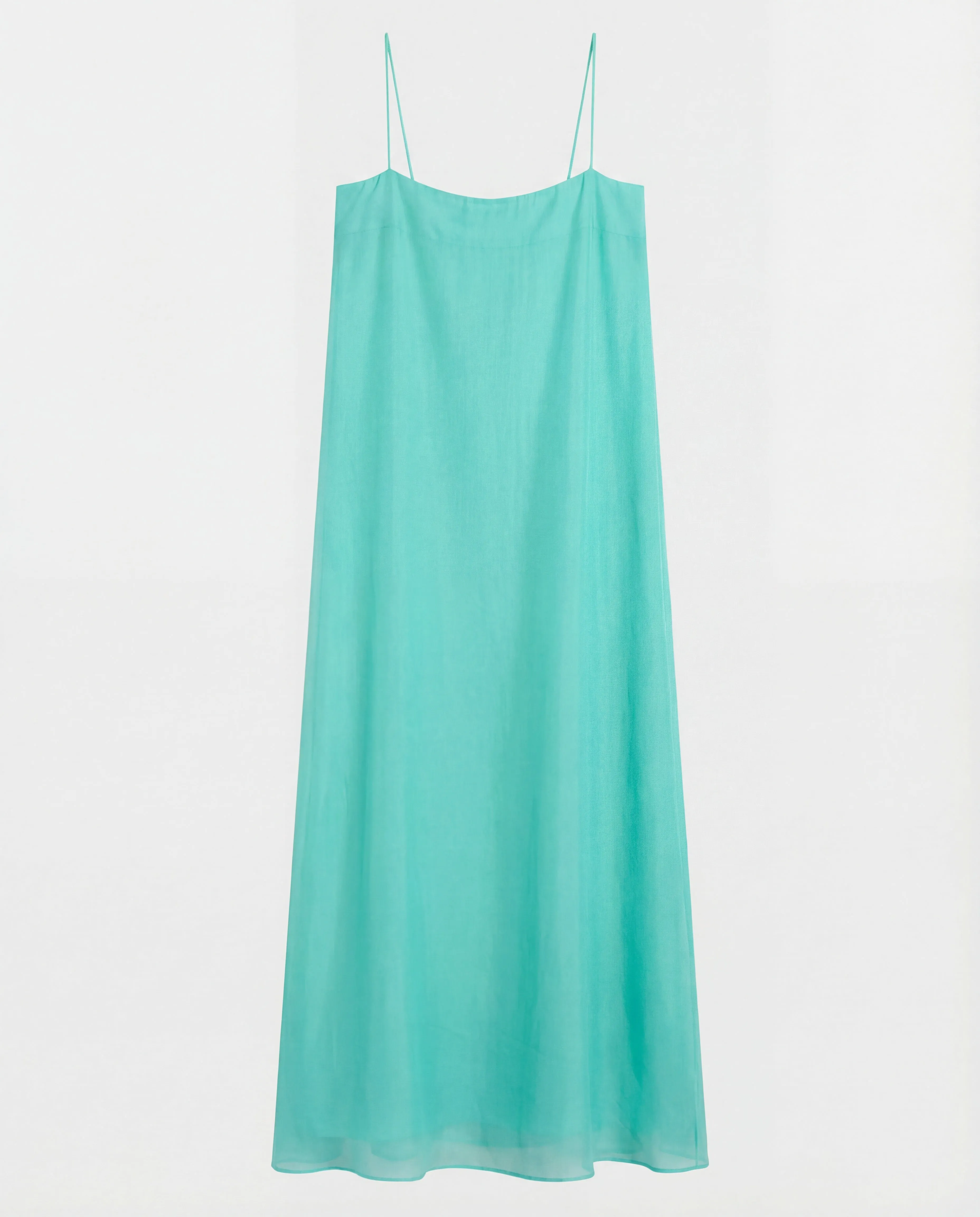 Capri Silk Cami Dress - Aqua sold by Bondi Born product image thumbnail 3