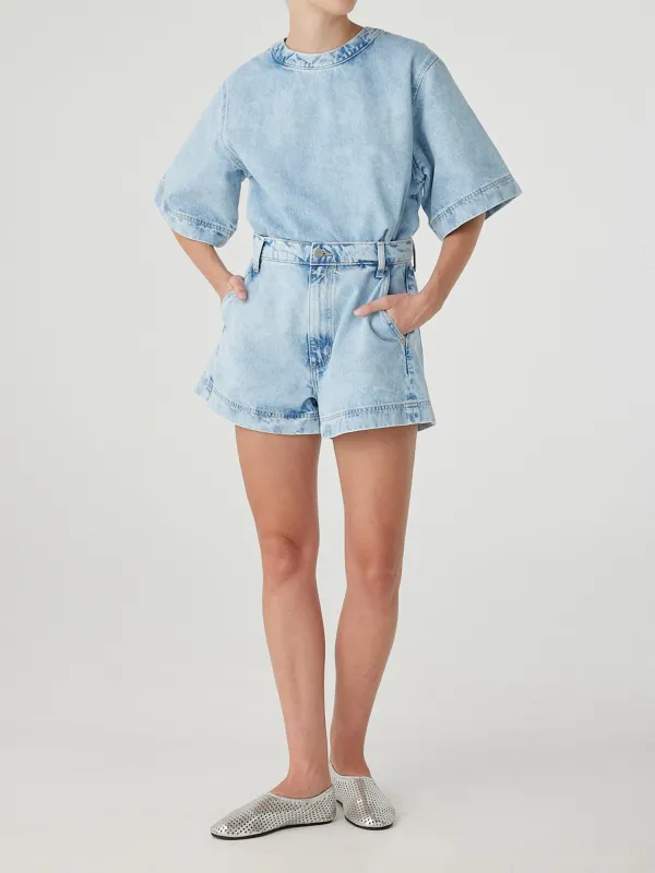 Luna Short Cloud Wash sold by Nobody Denim