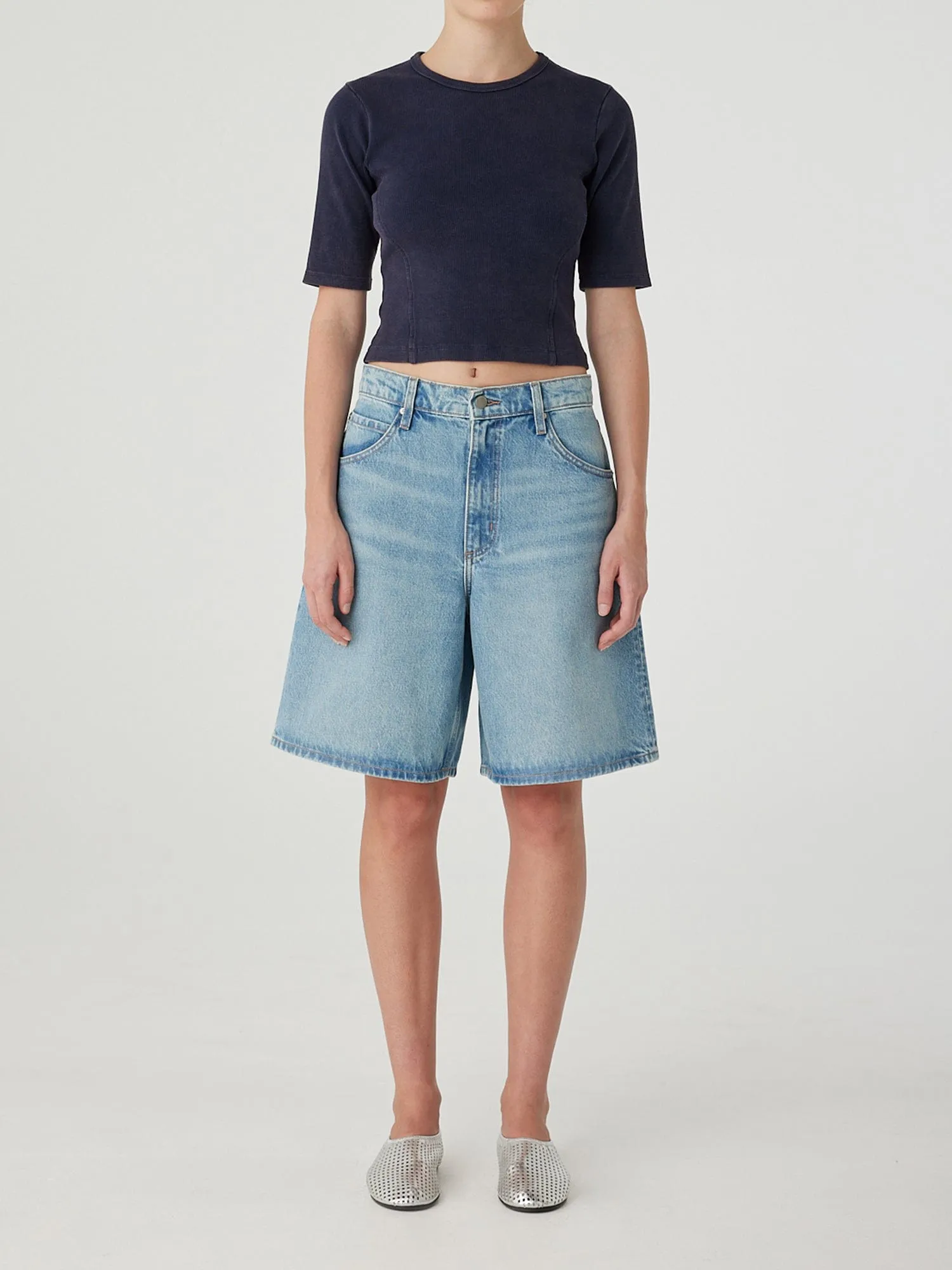 Rowan Short Light Tinted sold by Nobody Denim