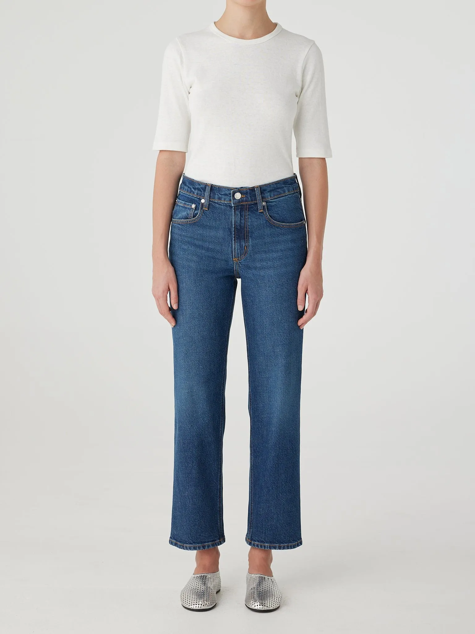 Erin Jean Worn Bright Stone sold by Nobody Denim