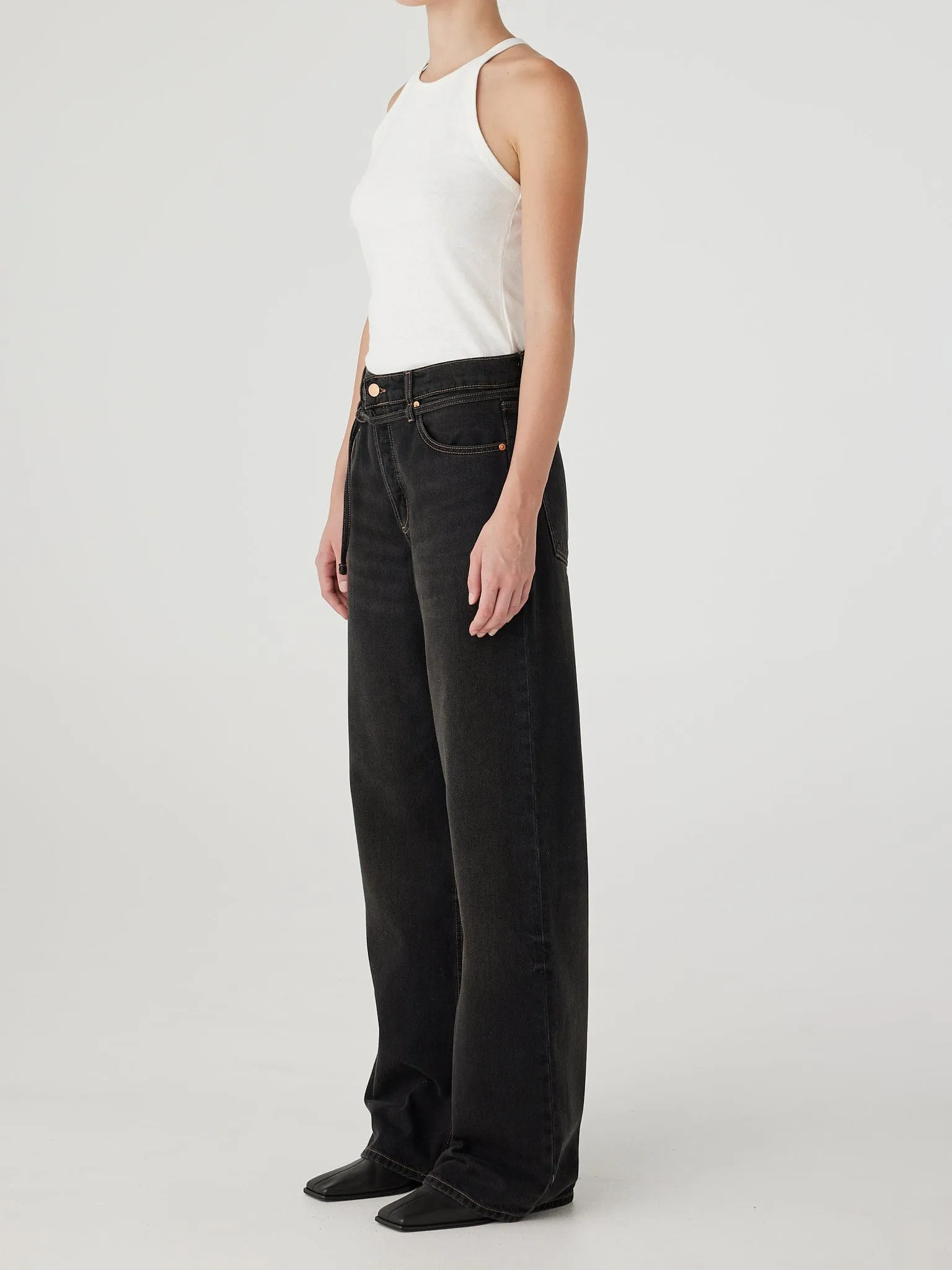 Sasha Jean Black Worn sold by Nobody Denim product image thumbnail 2