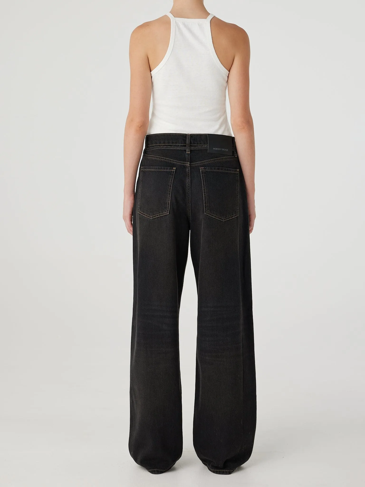 Sasha Jean Black Worn sold by Nobody Denim product image thumbnail 3
