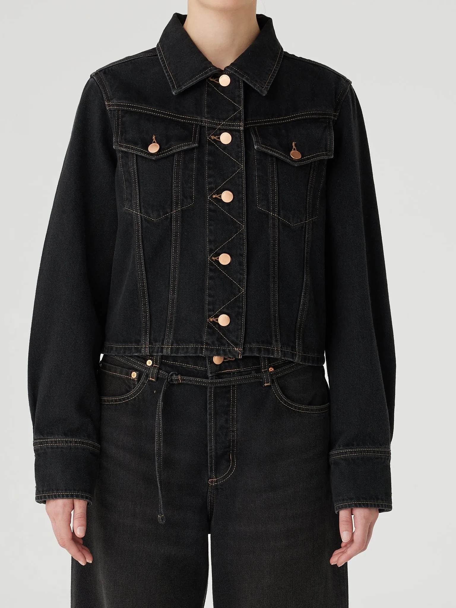 Vivien Jacket Black Worn sold by Nobody Denim