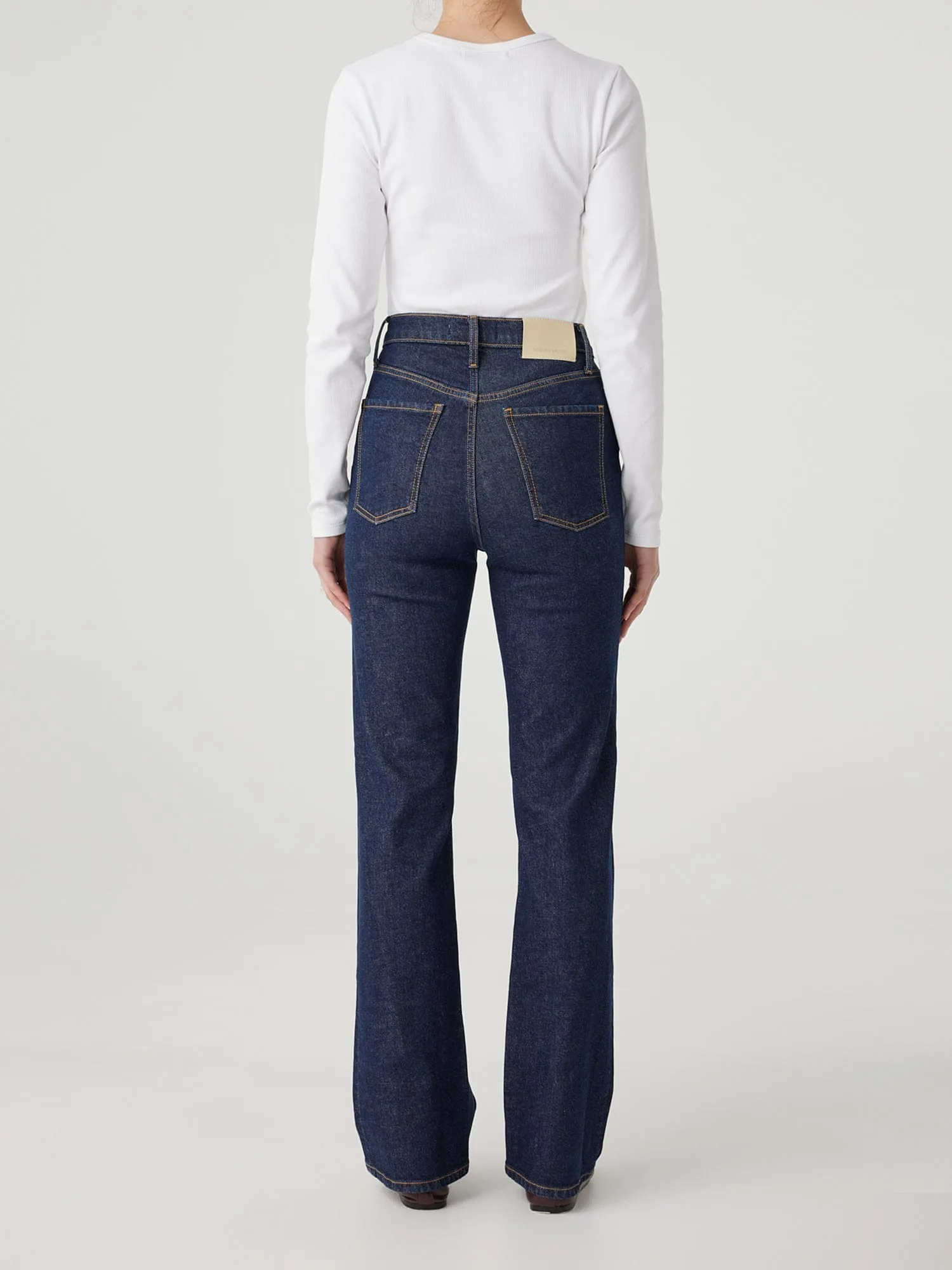 Loretta Jean Pure Indigo sold by Nobody Denim product image thumbnail 3