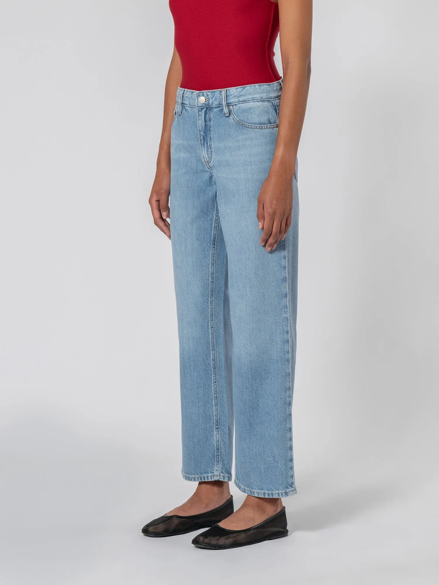 Daria Jean Soft Indigo sold by Nobody Denim product image thumbnail 4