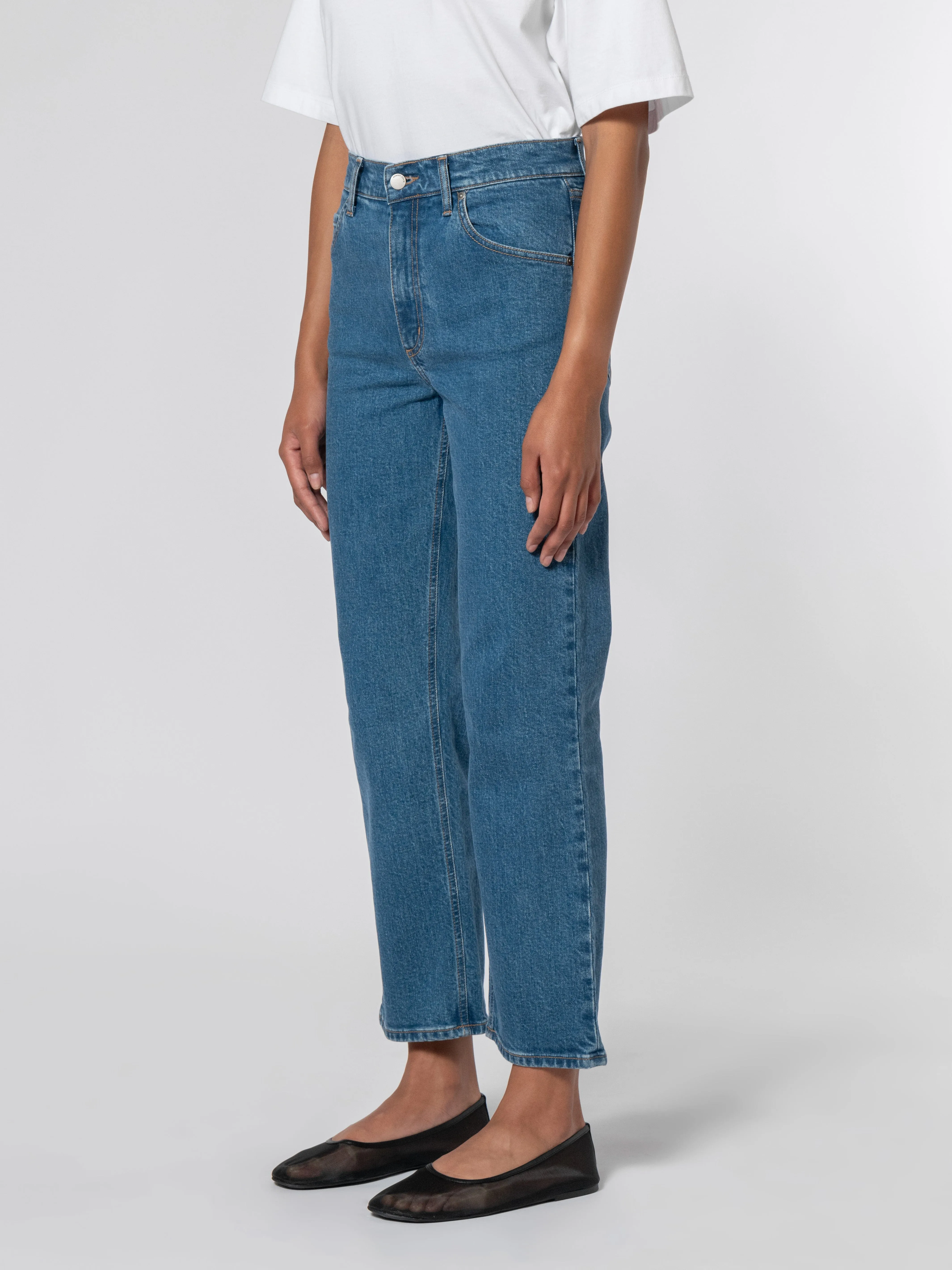 Hardy Jean Stretch Classic Blue sold by Nobody Denim product image thumbnail 4