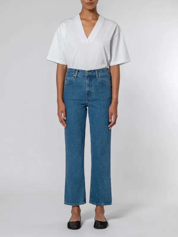 Hardy Jean Stretch Classic Blue made by Nobody Denim