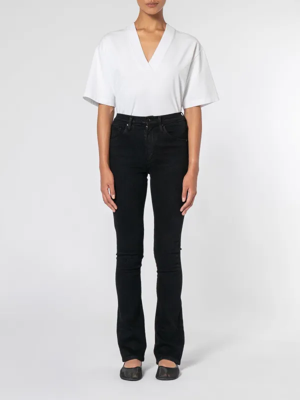 Skinny Boot Pure Black sold by Nobody Denim