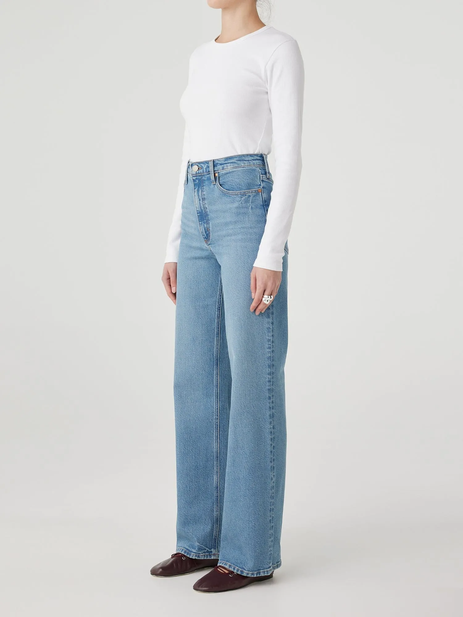 Milla Jean Long 90s Blue sold by Nobody Denim product image thumbnail 2