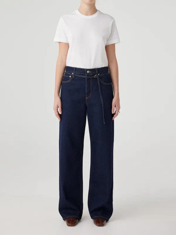 Sasha Jean Pure Blue sold by Nobody Denim