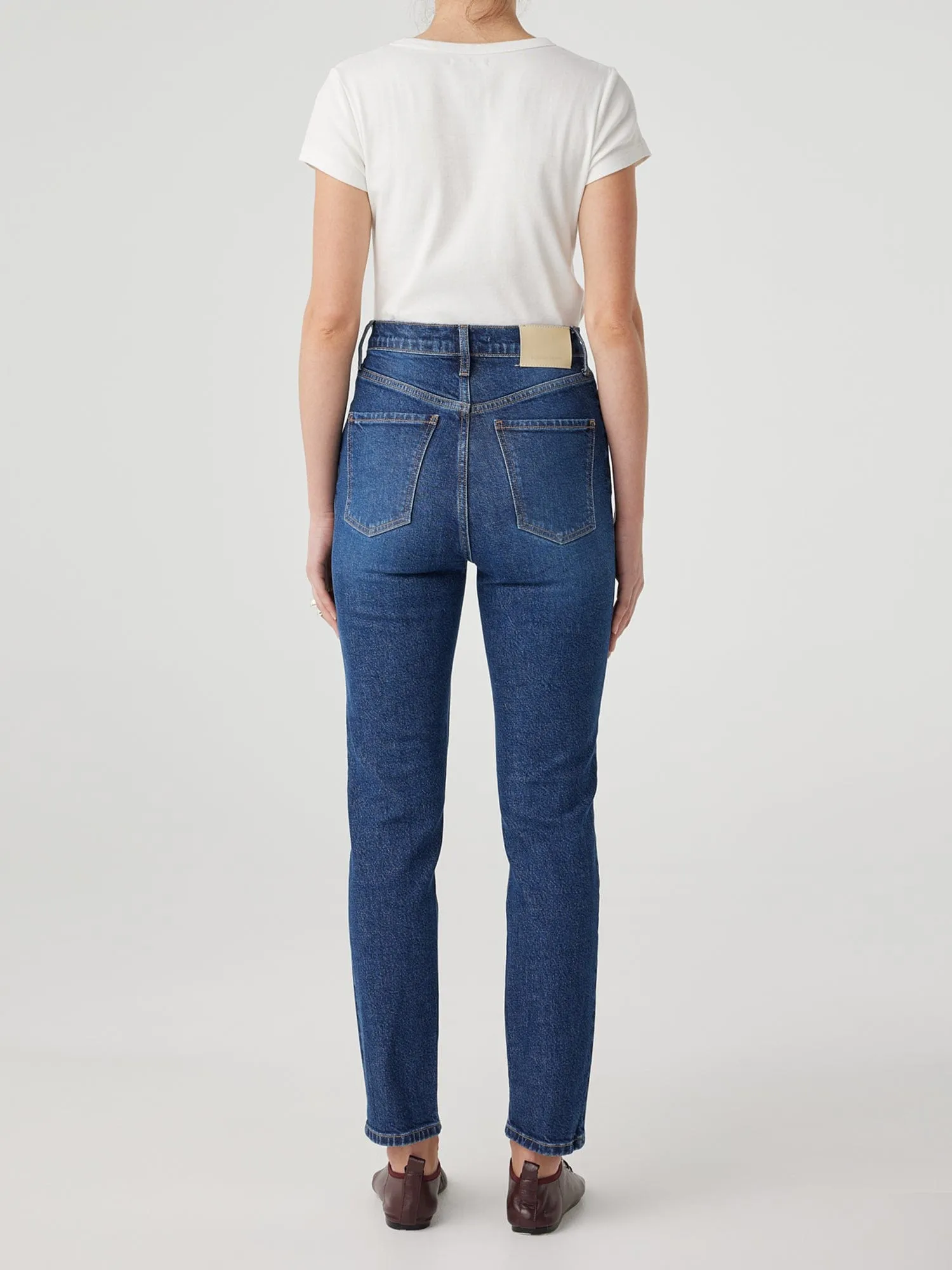 Frankie Jean Dark Steel sold by Nobody Denim product image thumbnail 3