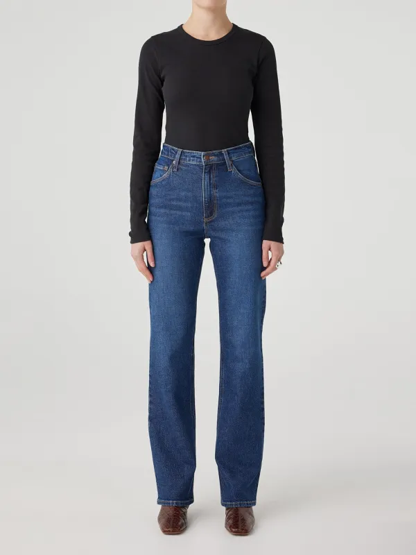 Loretta Jean Dark Steel sold by Nobody Denim