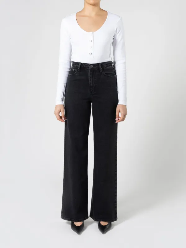 Milla Jean Long Shadow Black sold by Nobody Denim