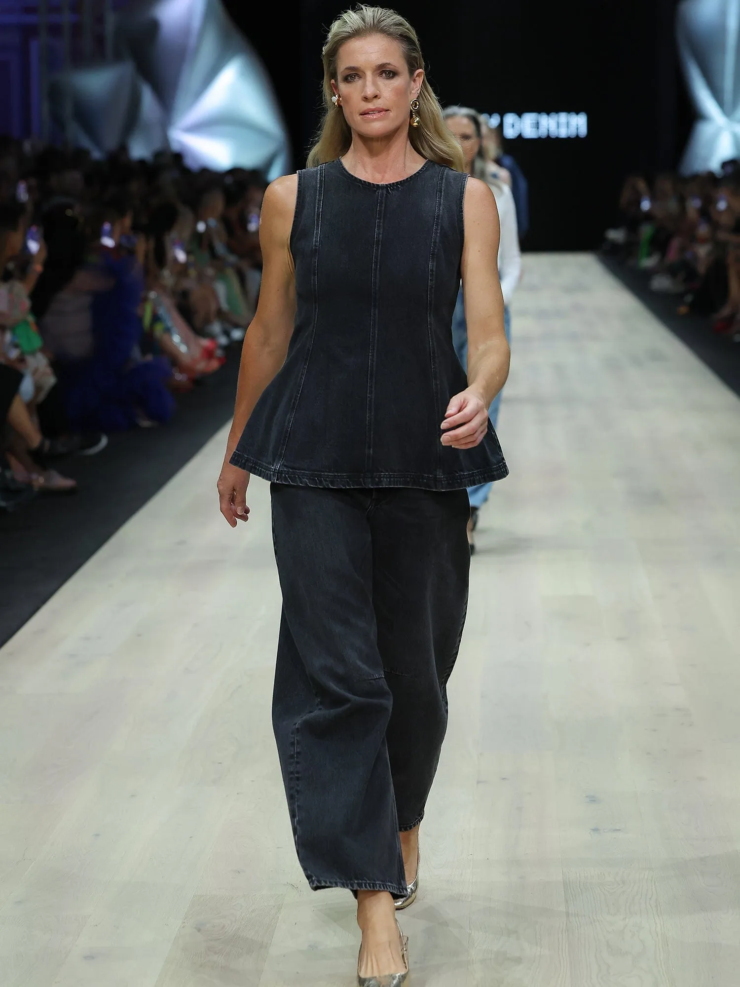 Lucille Denim Top Vintage Black sold by Nobody Denim product image thumbnail 4