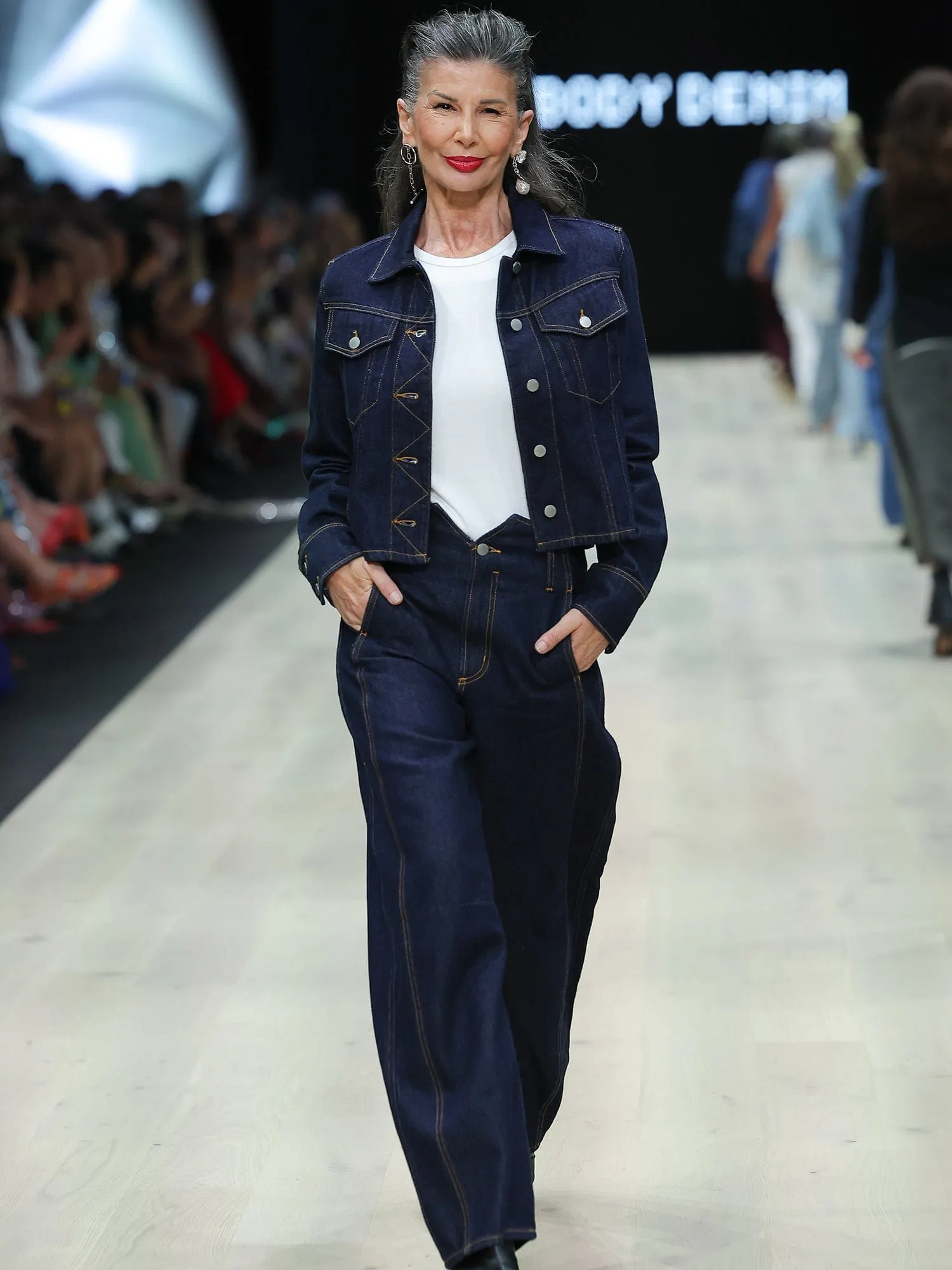 Vera Tuxedo Jean Pure Blue sold by Nobody Denim product image thumbnail 2