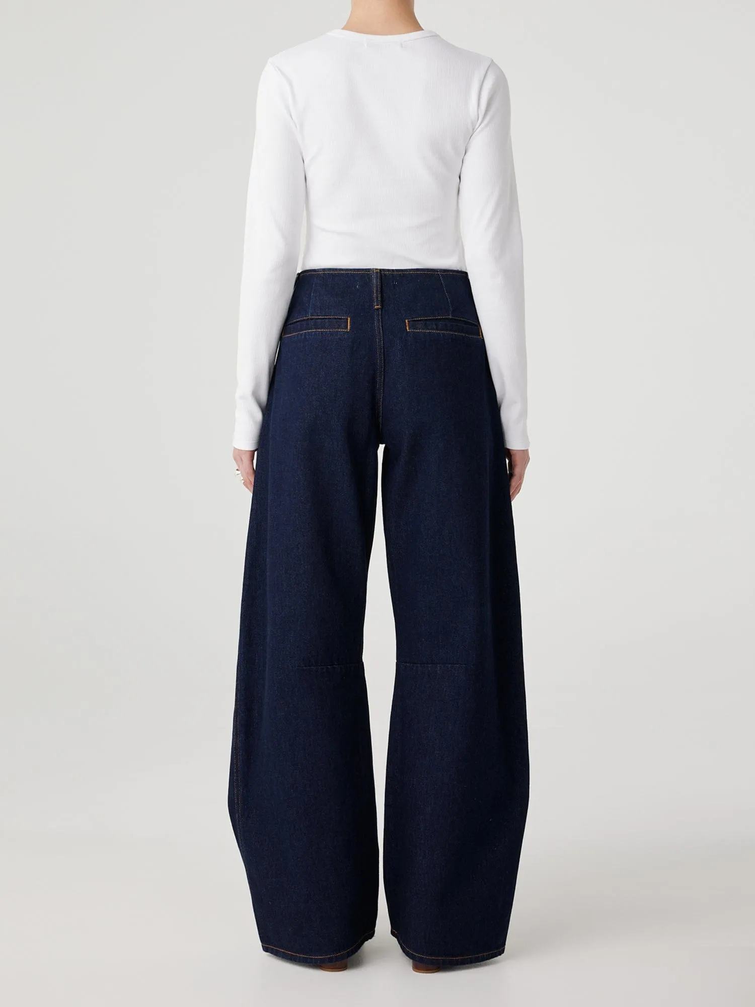 Vera Tuxedo Jean Pure Blue sold by Nobody Denim product image thumbnail 4