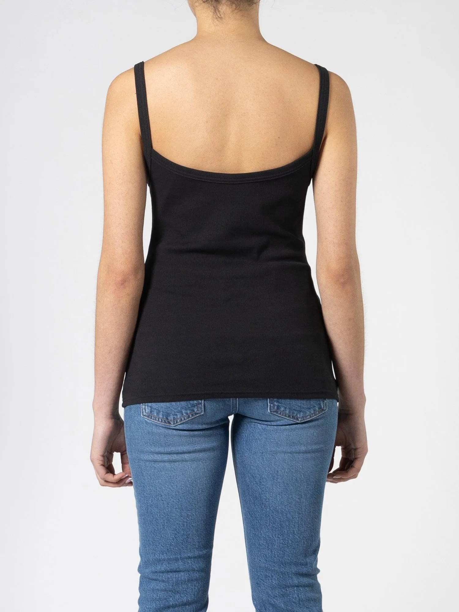 Lani Reversible Tank Black sold by Nobody Denim product image thumbnail 4