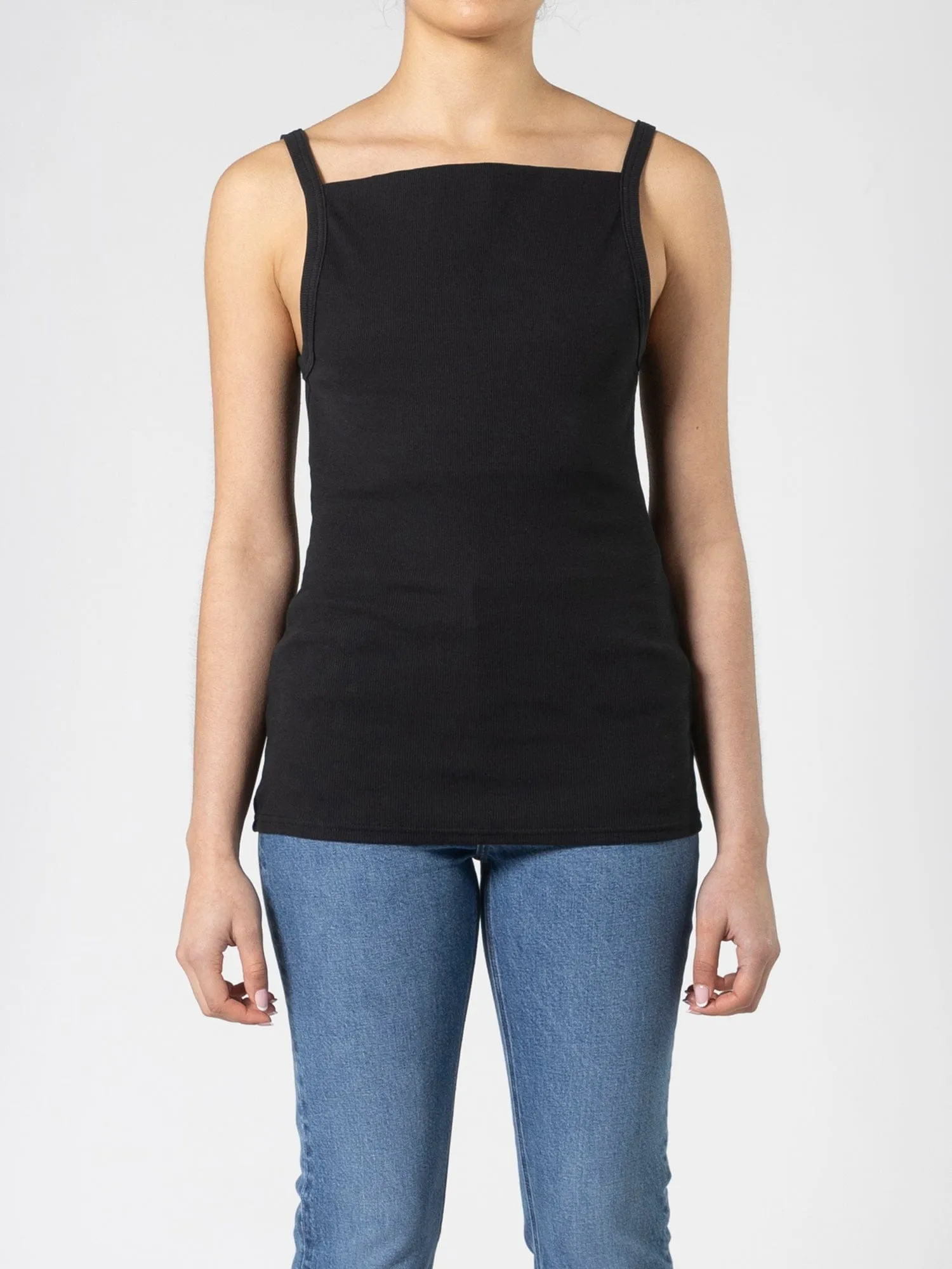 Lani Reversible Tank Black sold by Nobody Denim product image thumbnail 3