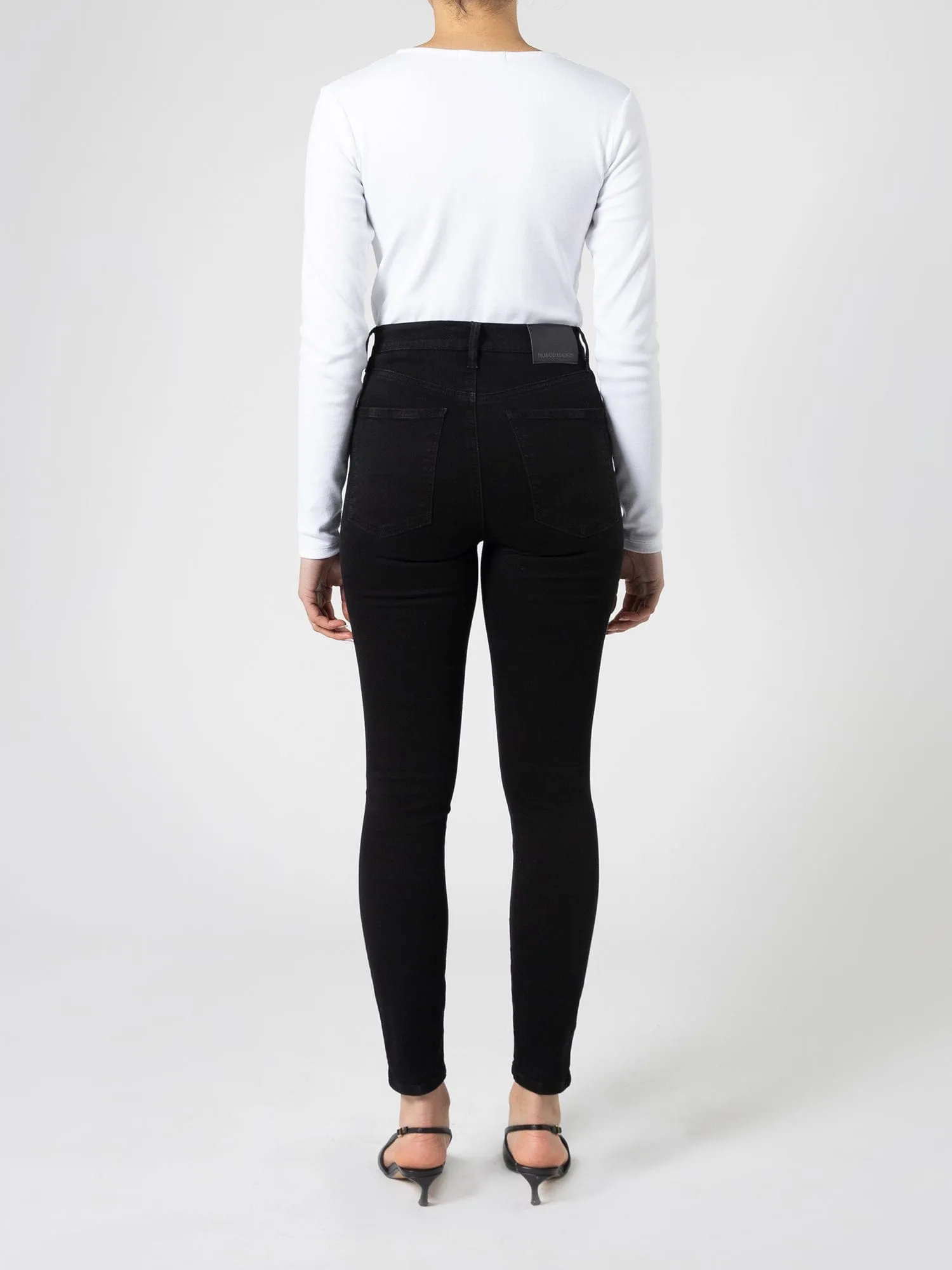 Siren Skinny Ankle Powerblack sold by Nobody Denim product image thumbnail 3