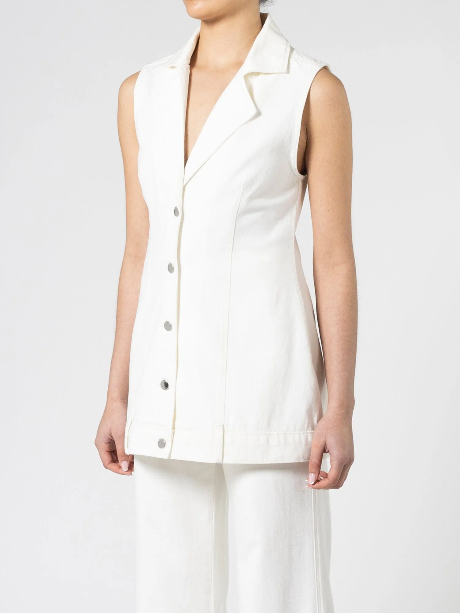 Sofia Vest Casper sold by Nobody Denim product image thumbnail 3