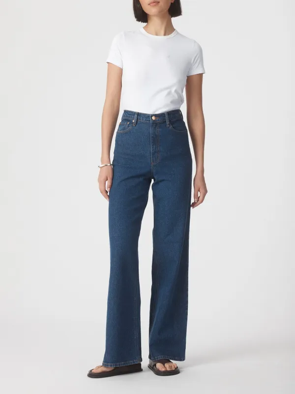 Milla Jean Long Parisian Indigo sold by Nobody Denim