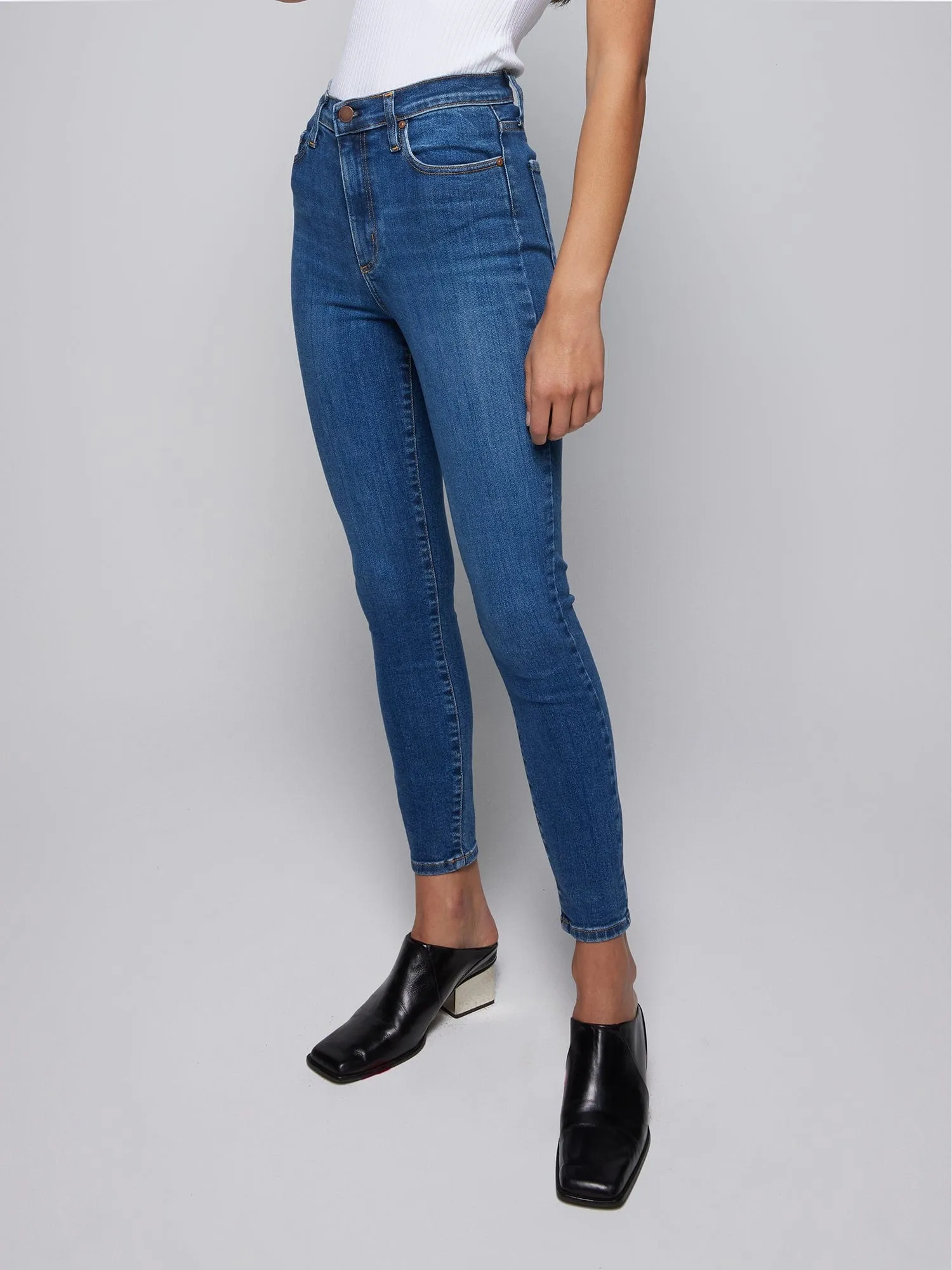 Siren Skinny Ankle Prime sold by Nobody Denim product image thumbnail 2