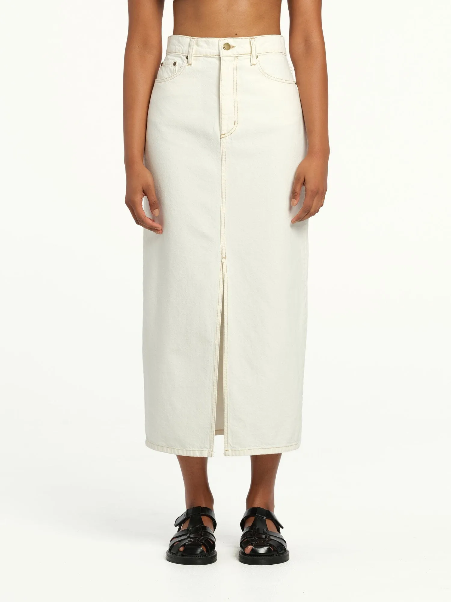 Avery Skirt Ivory sold by Nobody Denim product image thumbnail 2