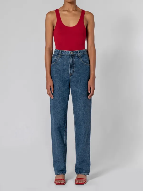 Lennox Jean Antique Stone sold by Nobody Denim