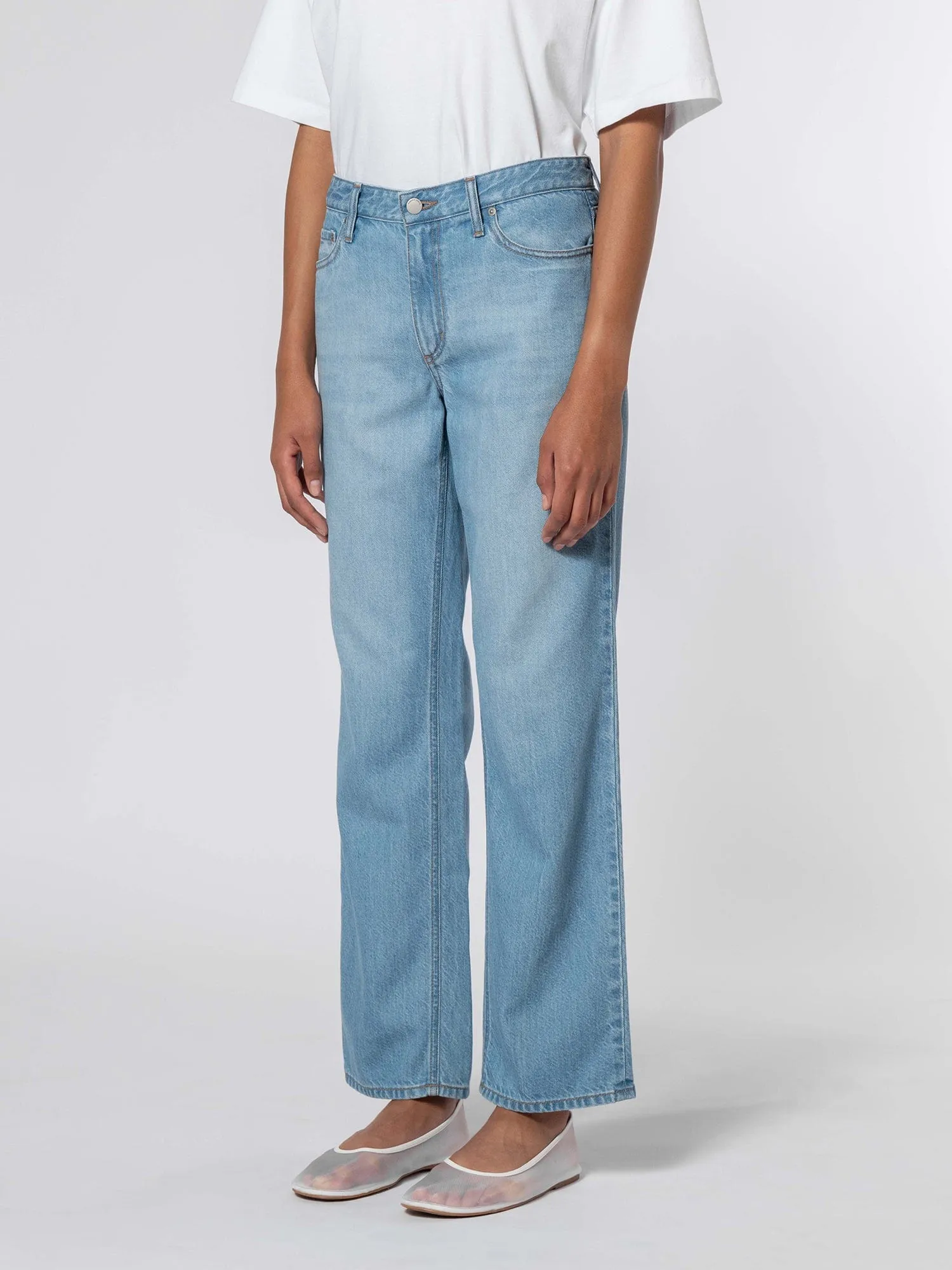 Daria Jean Blue Brushed sold by Nobody Denim product image thumbnail 4