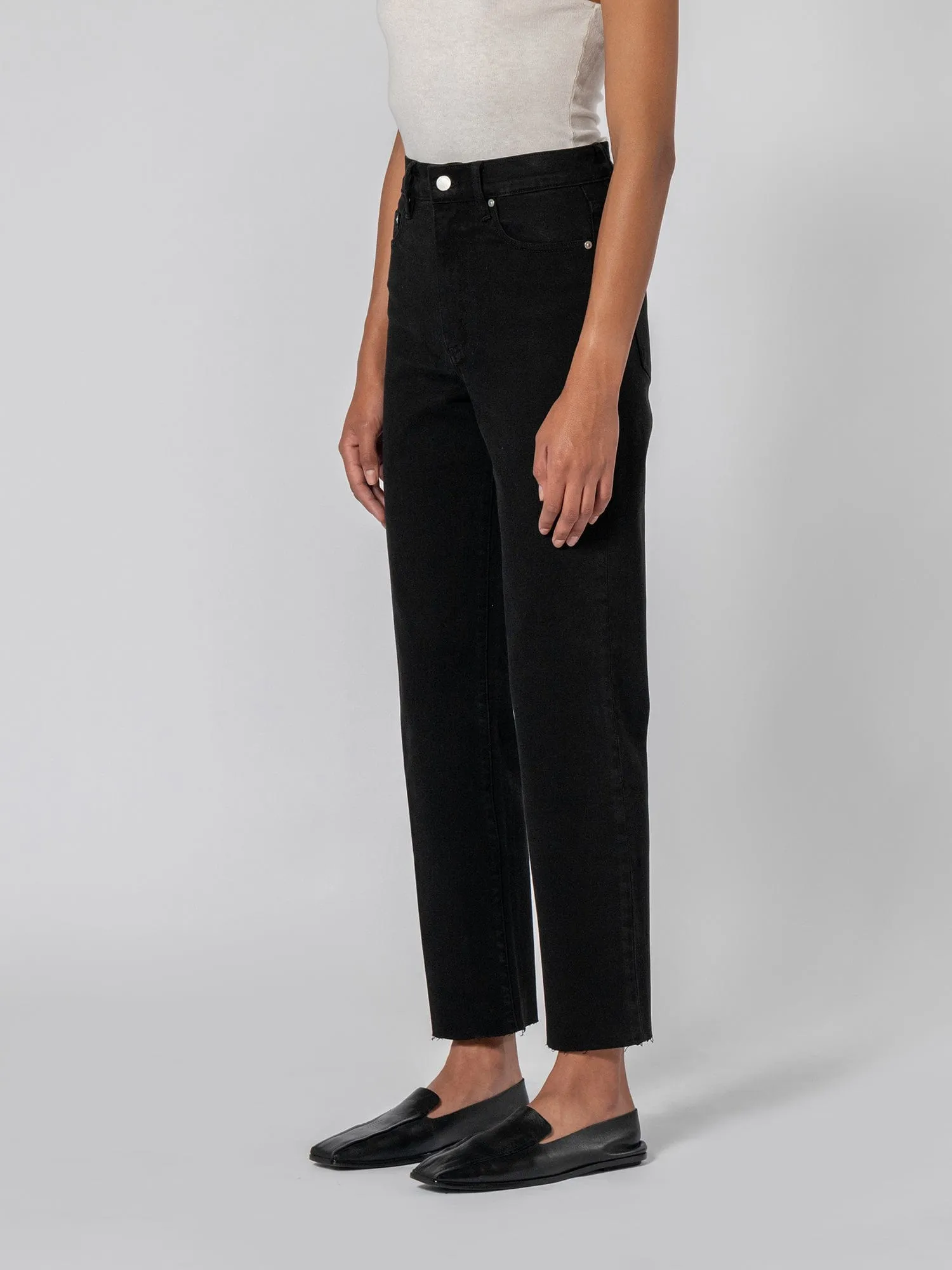Evelyn Jean Pitch Black sold by Nobody Denim product image thumbnail 4