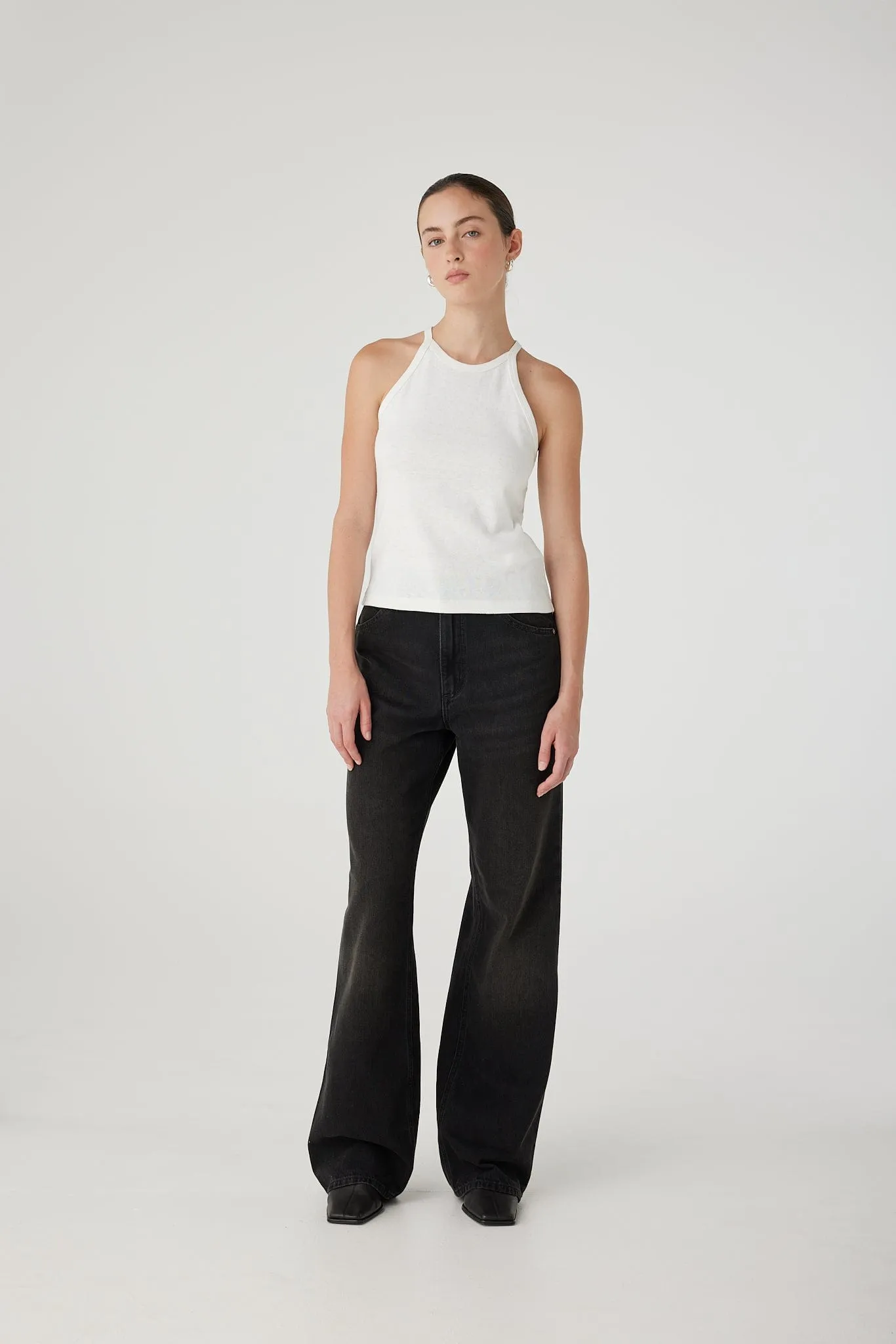 Anita Tank White sold by Nobody Denim product image thumbnail 2