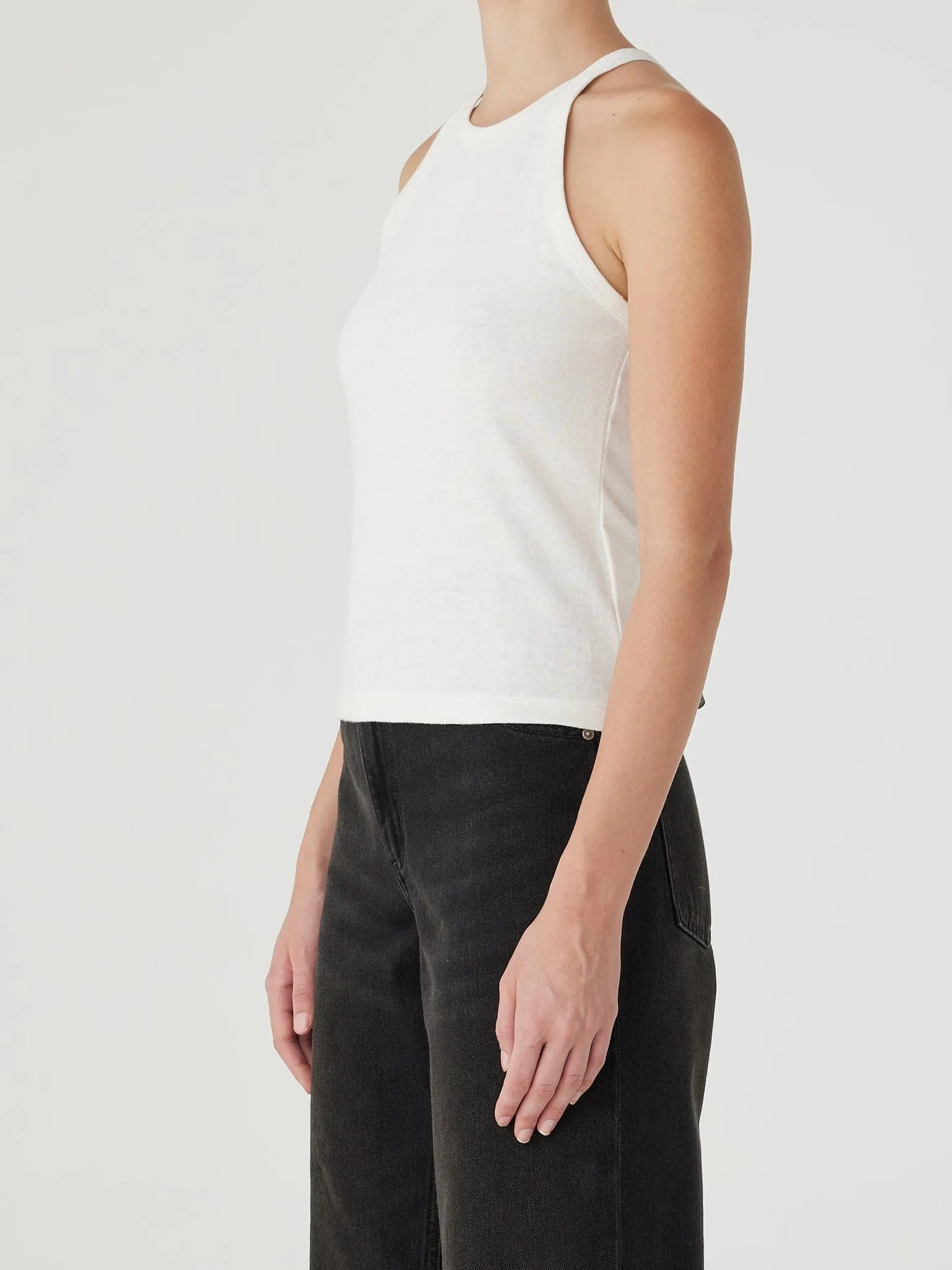 Anita Tank White sold by Nobody Denim product image thumbnail 3