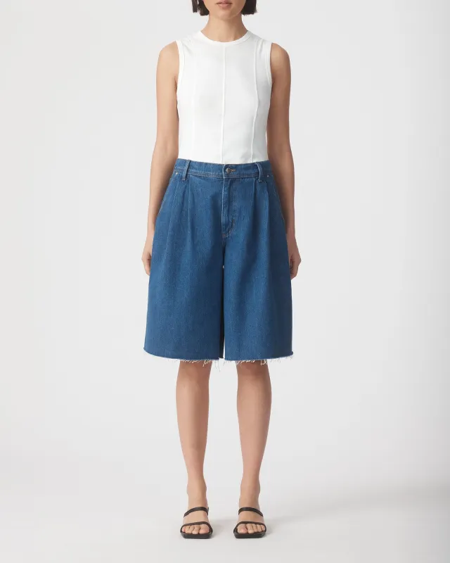 Pleat Short Amalfi sold by Nobody Denim