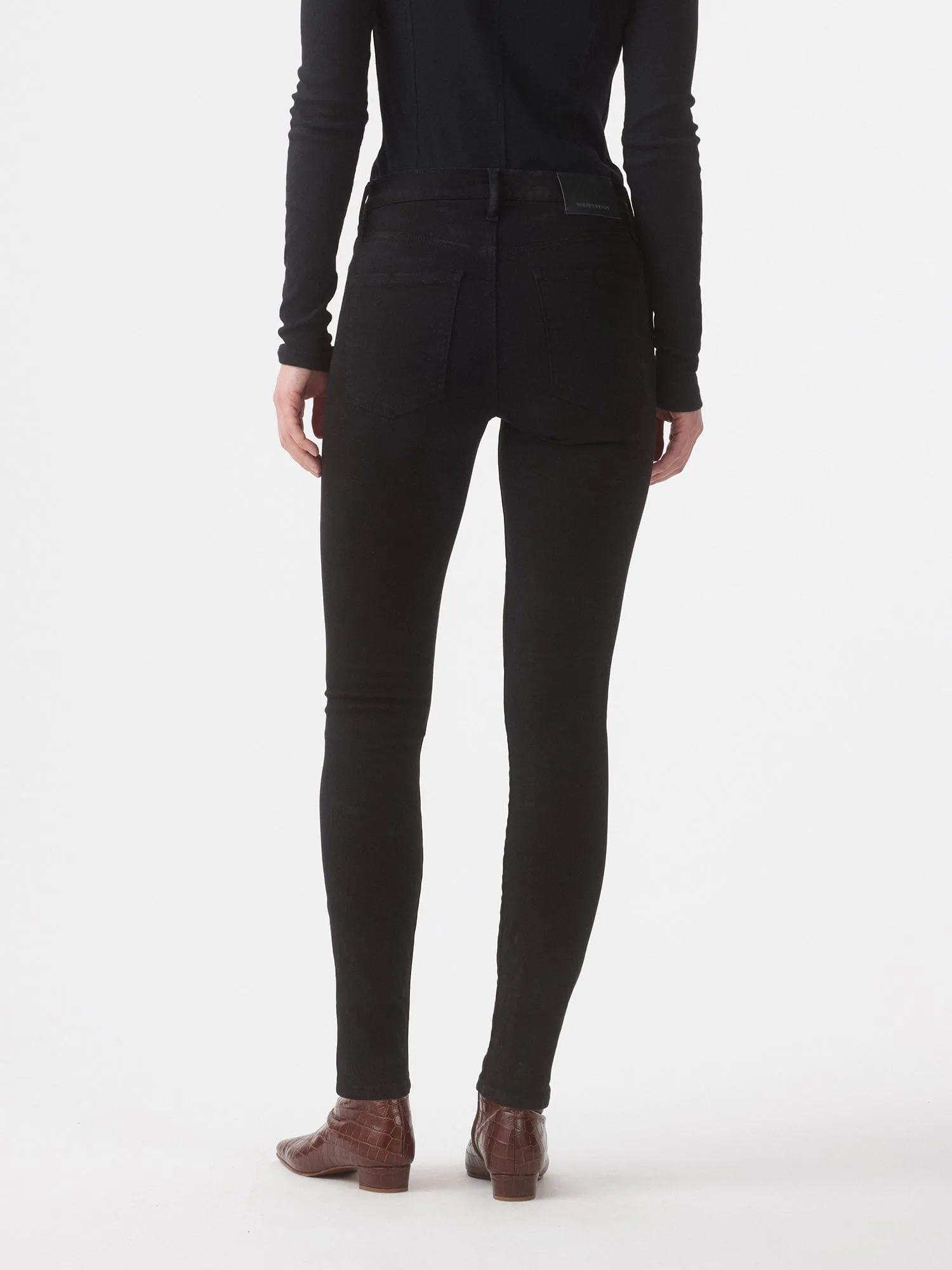 Cult Skinny Ankle Powerblack sold by Nobody Denim product image thumbnail 3