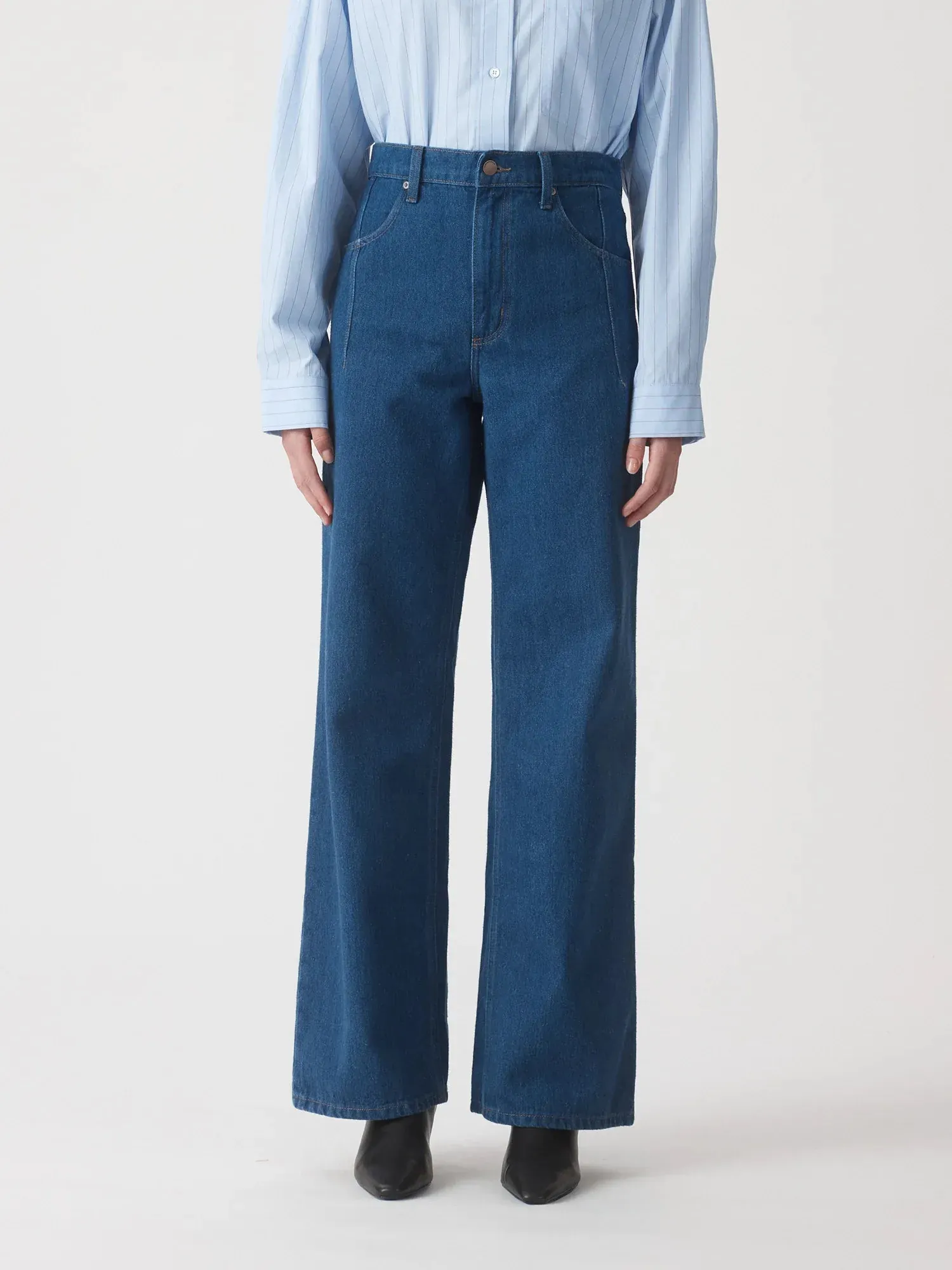 Dart Jean 70s Blue sold by Nobody Denim