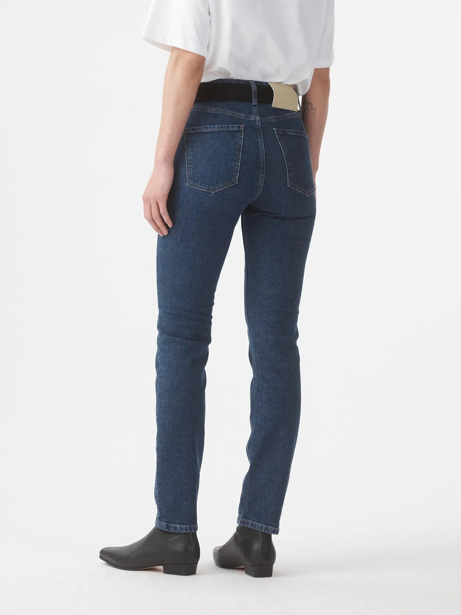 NEW | Francesca Jean 31" Dark Stone sold by Nobody Denim product image thumbnail 4