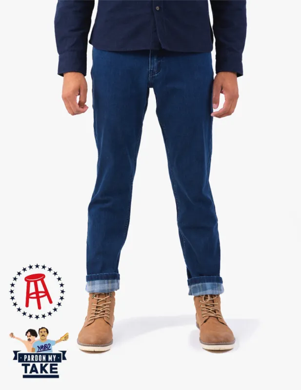 PMT X STUDIO BLUES FLANNEL-LINED sold by Mugsy