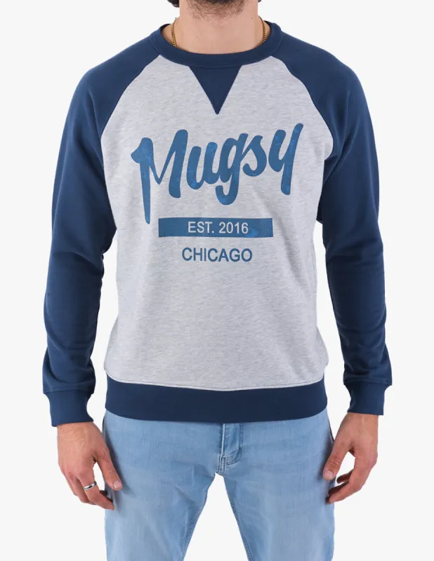 Navy Raglan sold by Mugsy