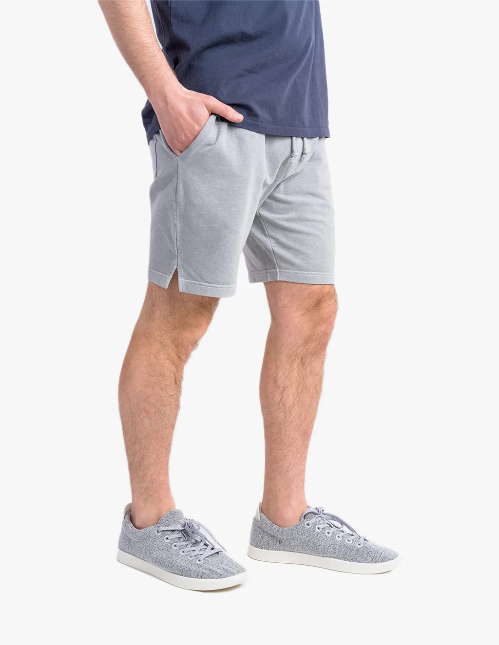 GRAY SUPER SOFT SHORTS sold by Mugsy product image thumbnail 4